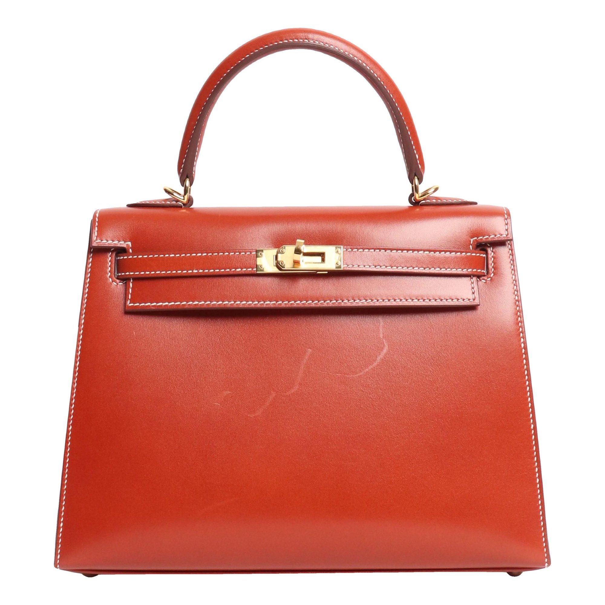 Kelly 25 leather bag