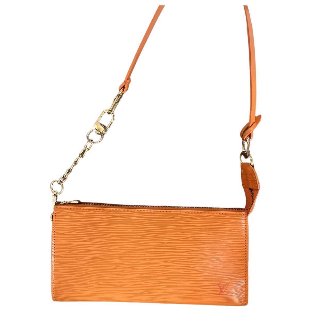 Pochette Accessoire leather handbag