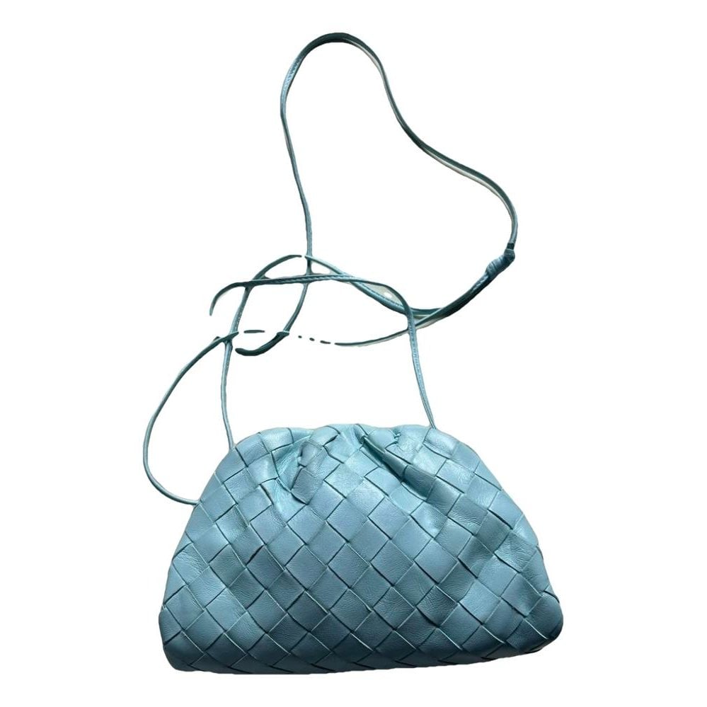 Pouch leather crossbody bag