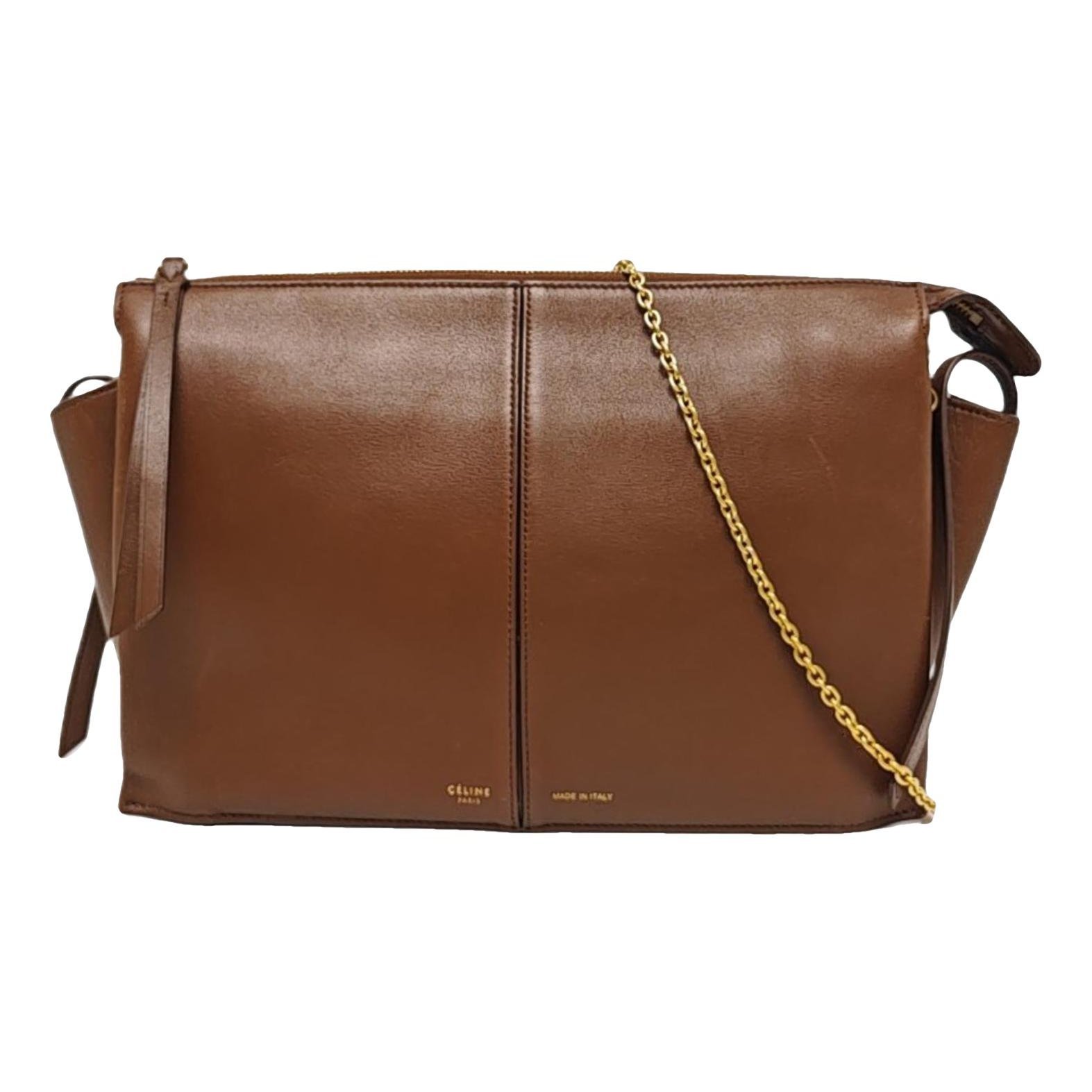 Leather crossbody bag
