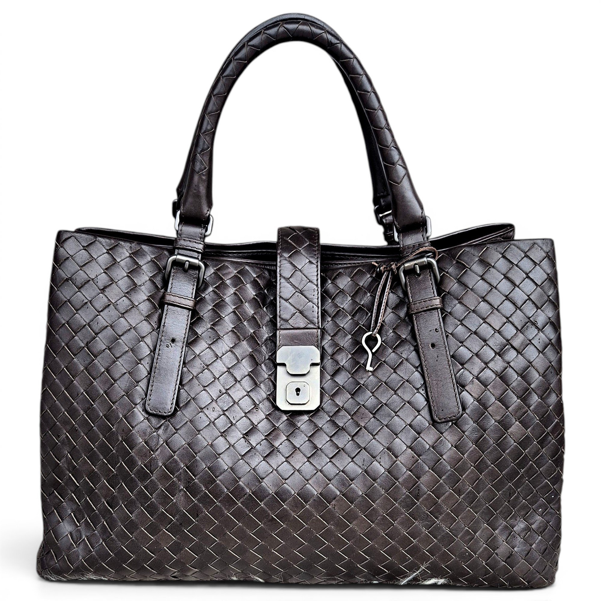Roma leather handbag