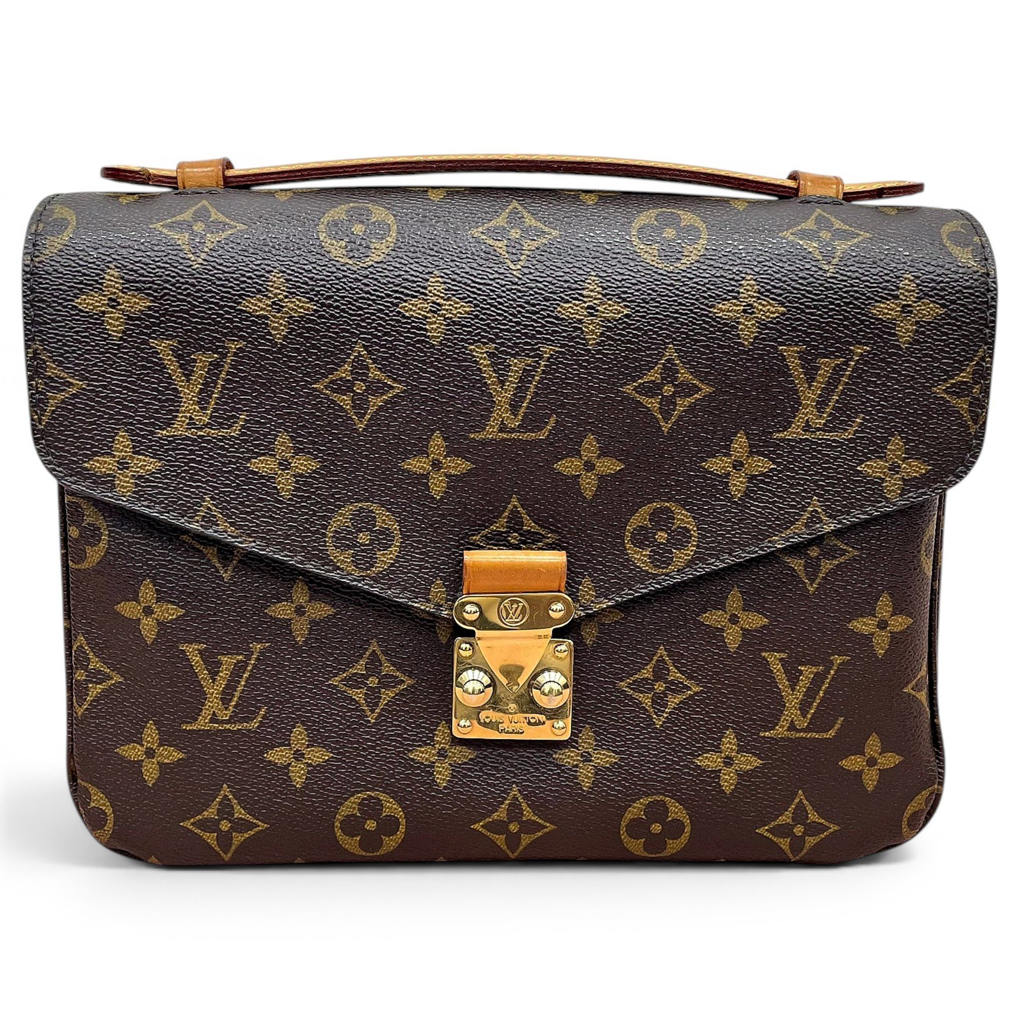 Metis leather handbag