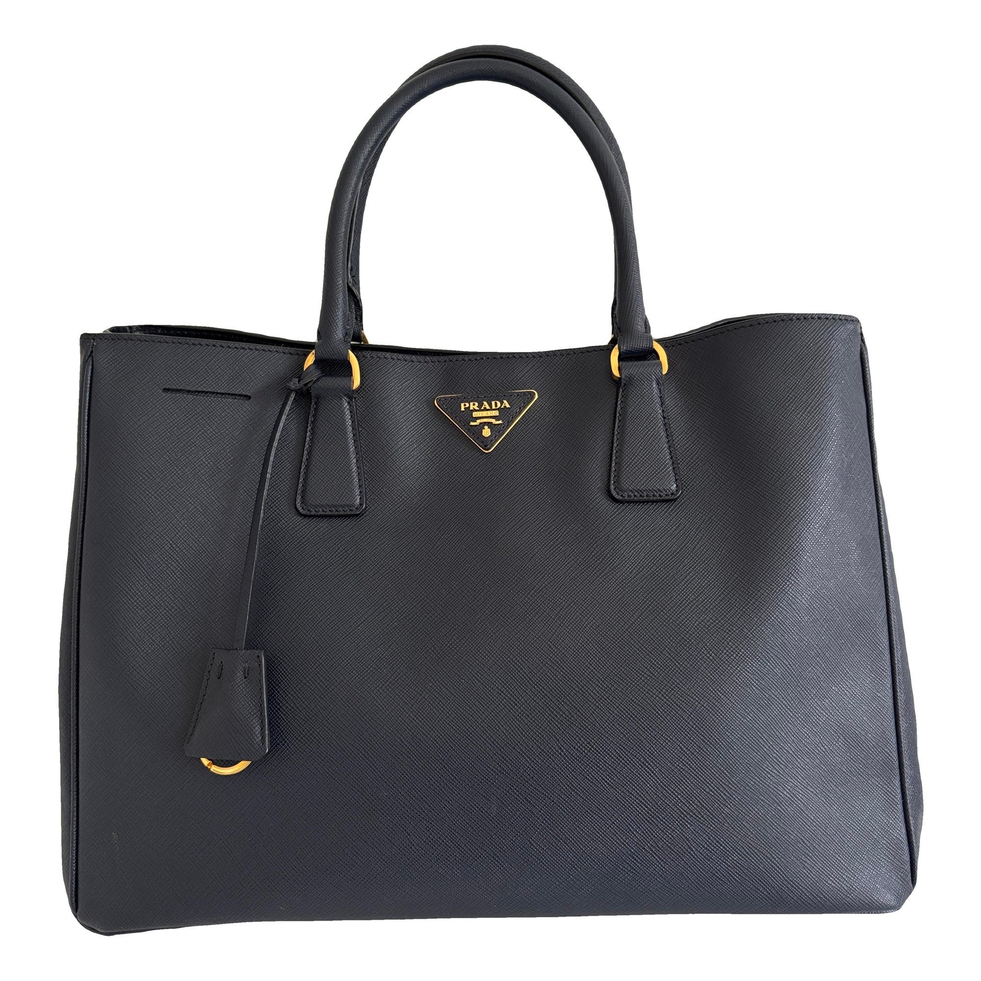 Leather tote