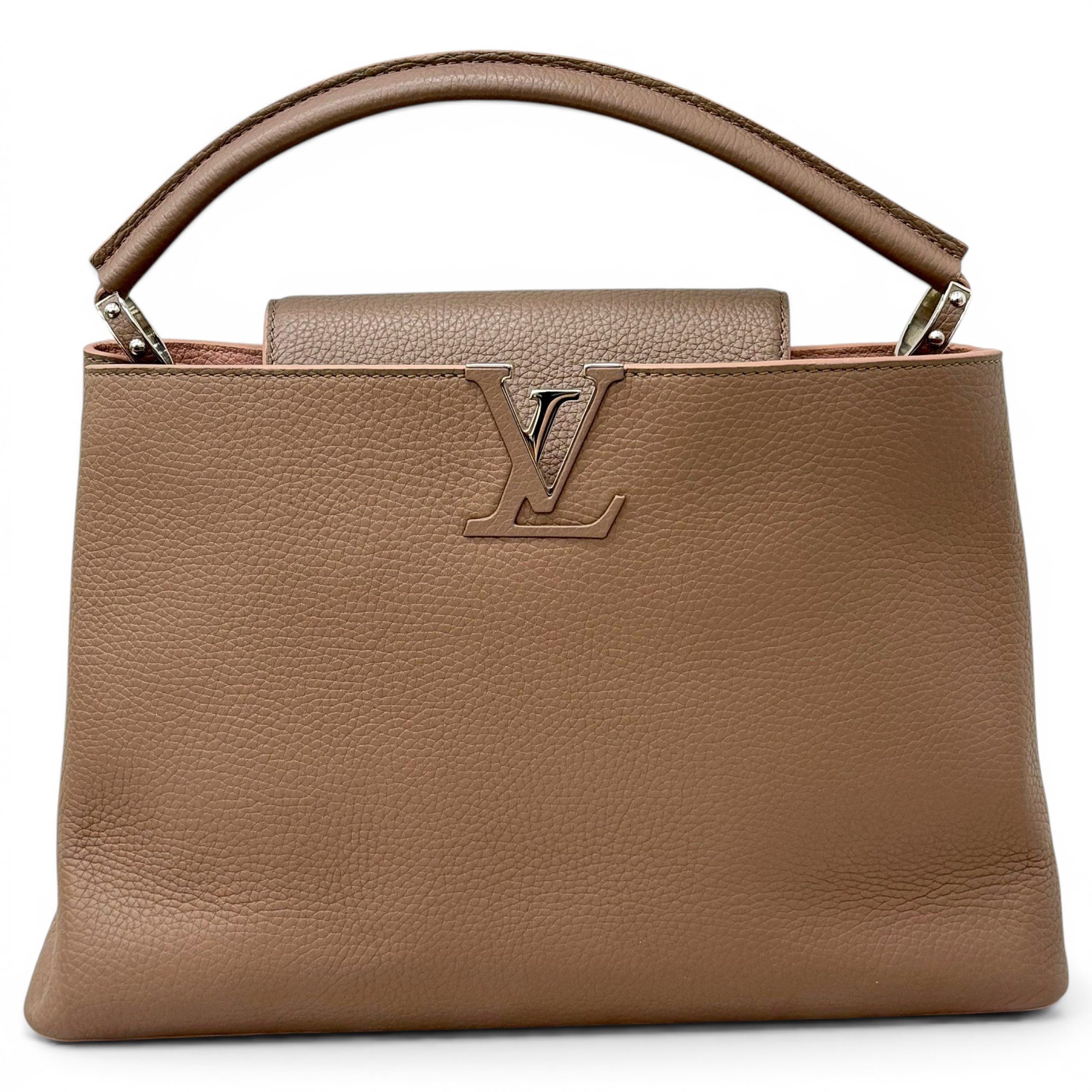 Capucines leather handbag