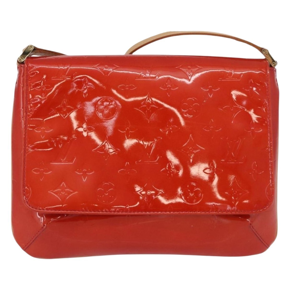 Thompson patent leather handbag