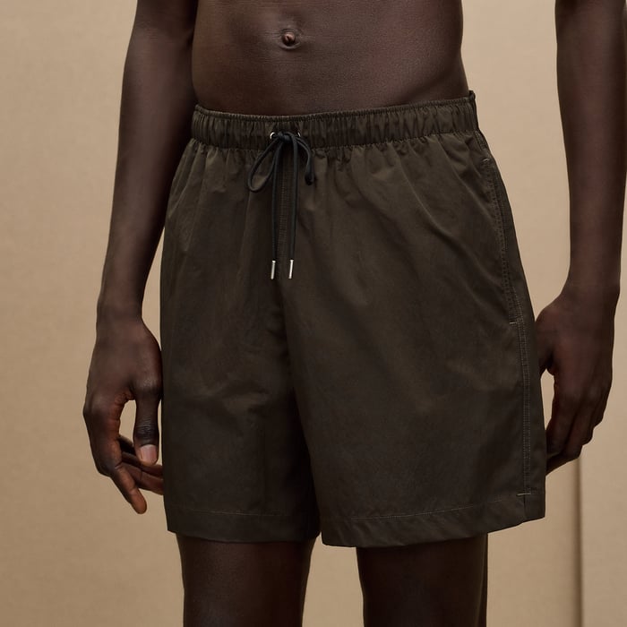 Kaki "Lucky Charms Fantome" Swim Trunks