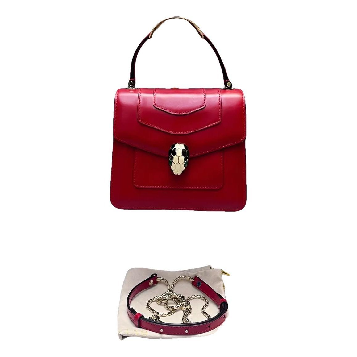 Bvlgari Serpenti leather crossbody bag