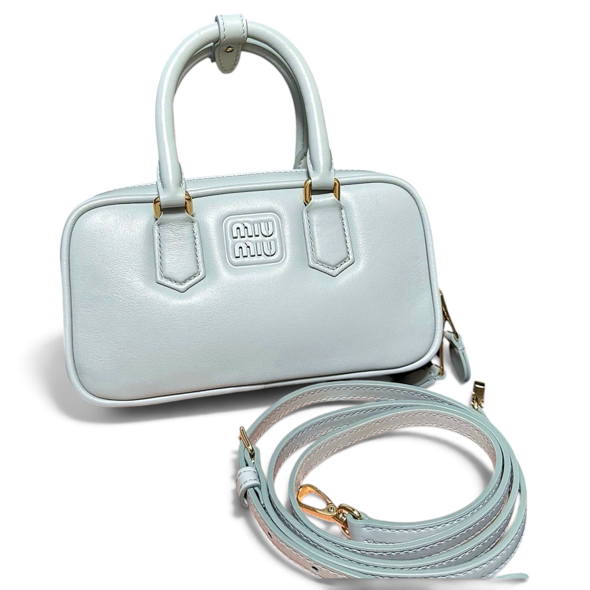 Miu Miu Arcadie leather handbag