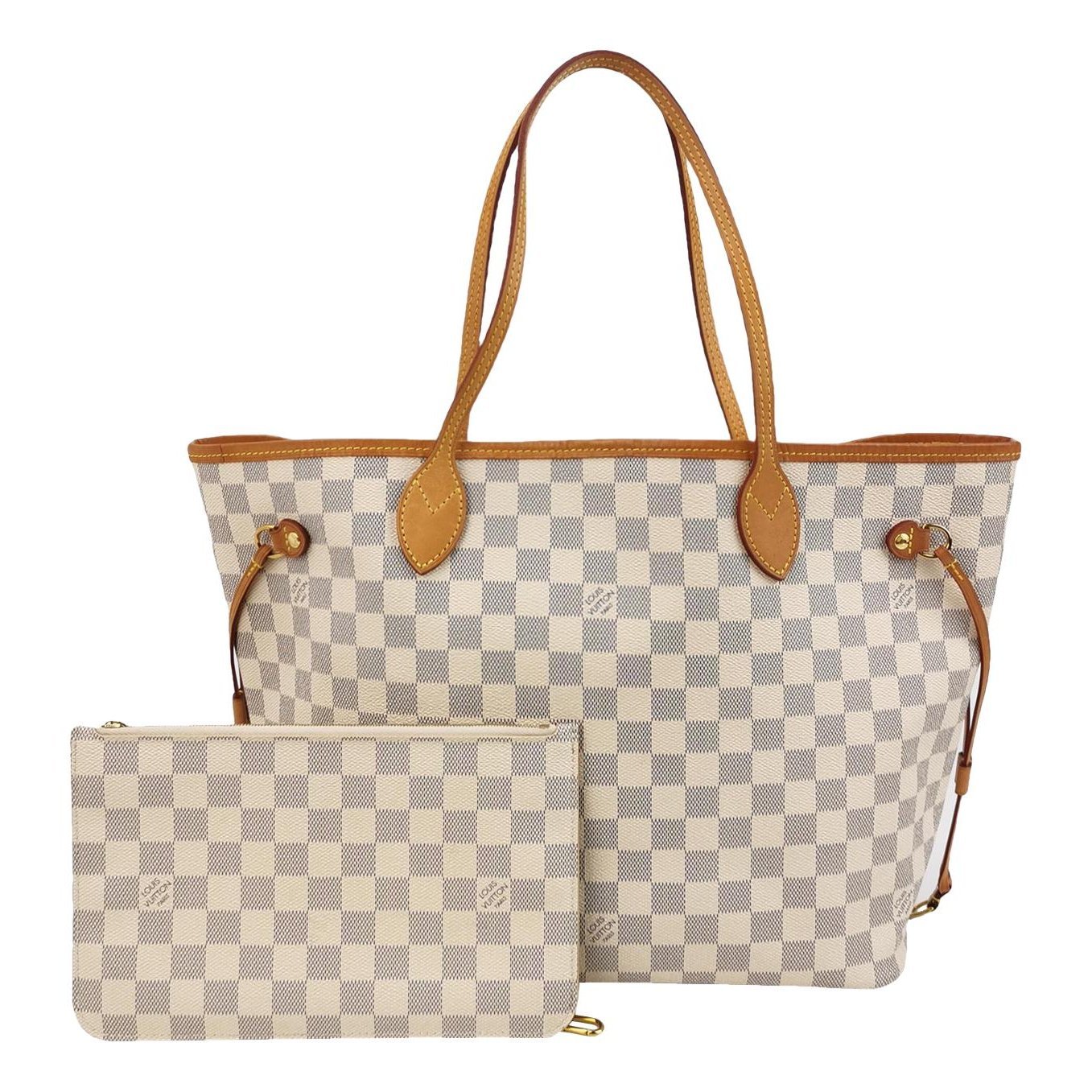 Neverfull leather handbag