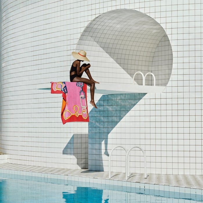 Do Re Boucles Beach Towel