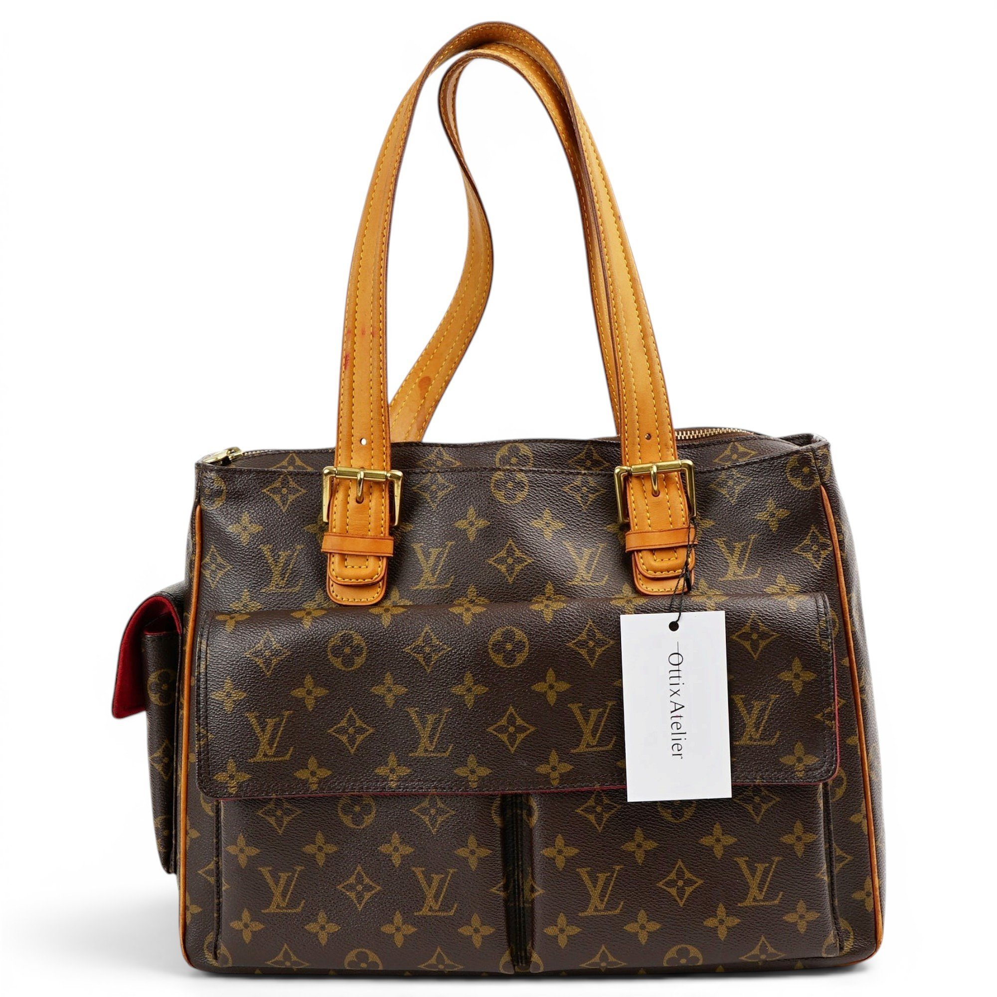 Multipli Cité leather handbag