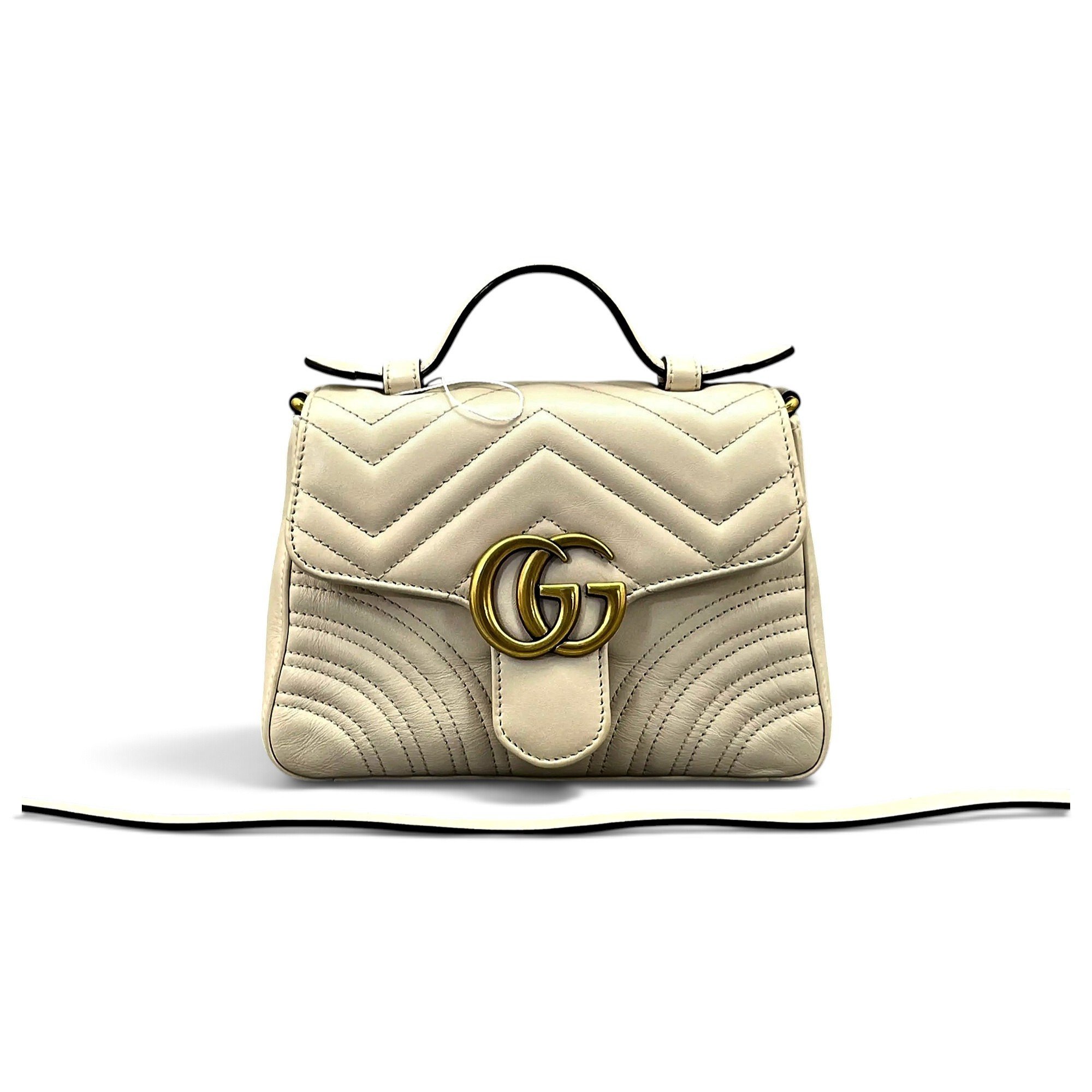GG Marmont Flap leather crossbody bag