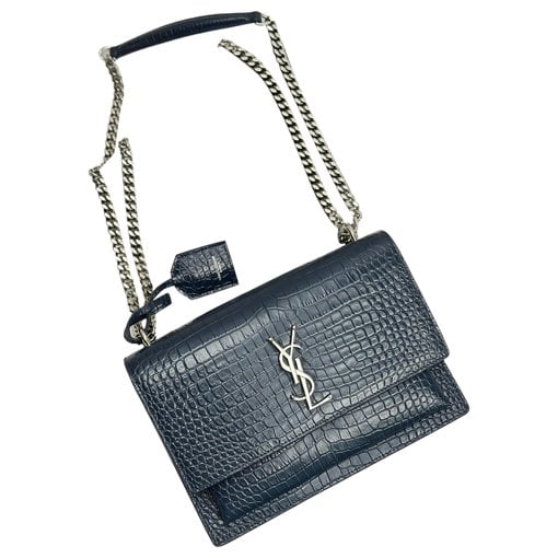 Sunset leather handbag