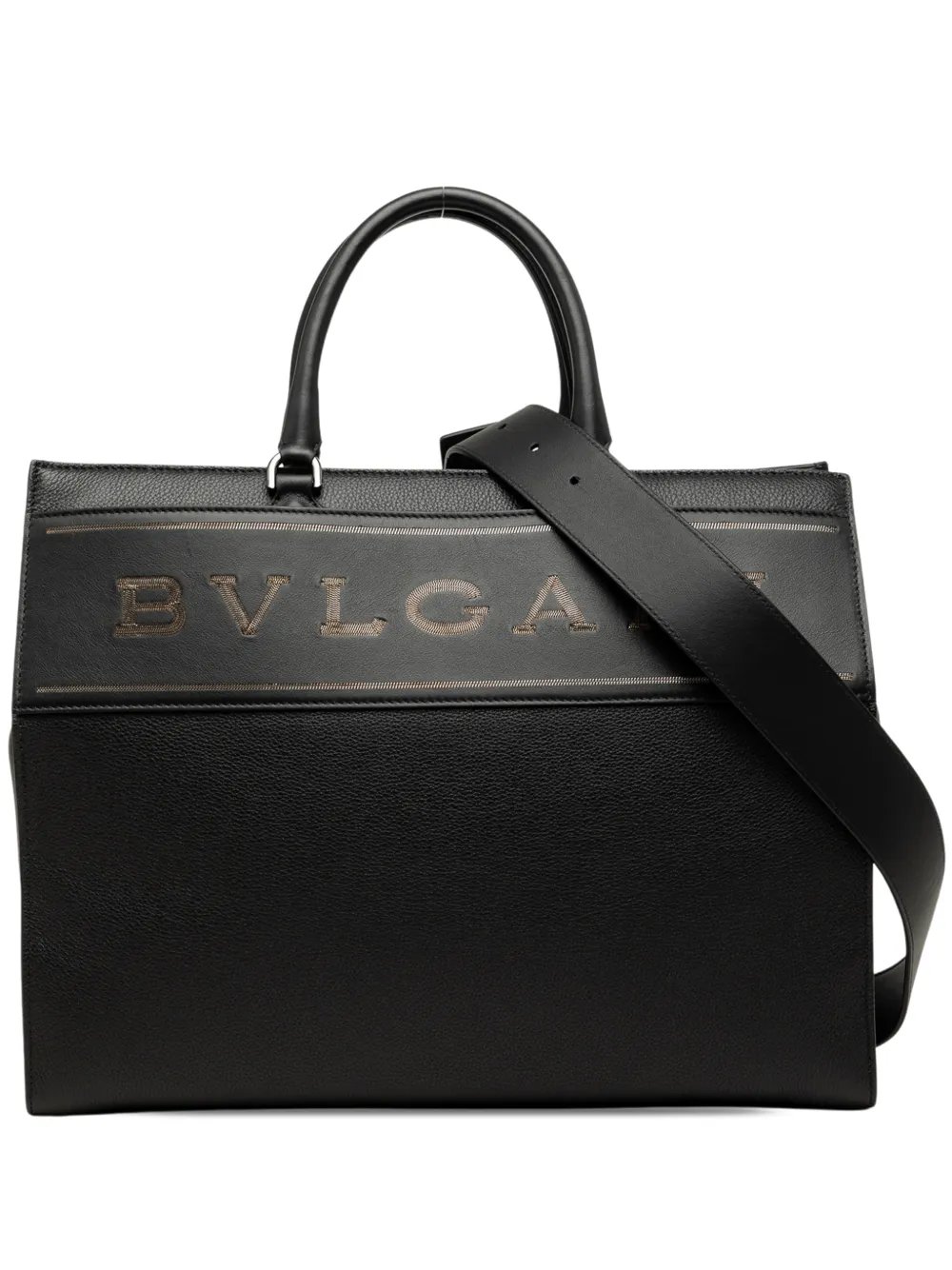2010-2026 Leather Logo satchel