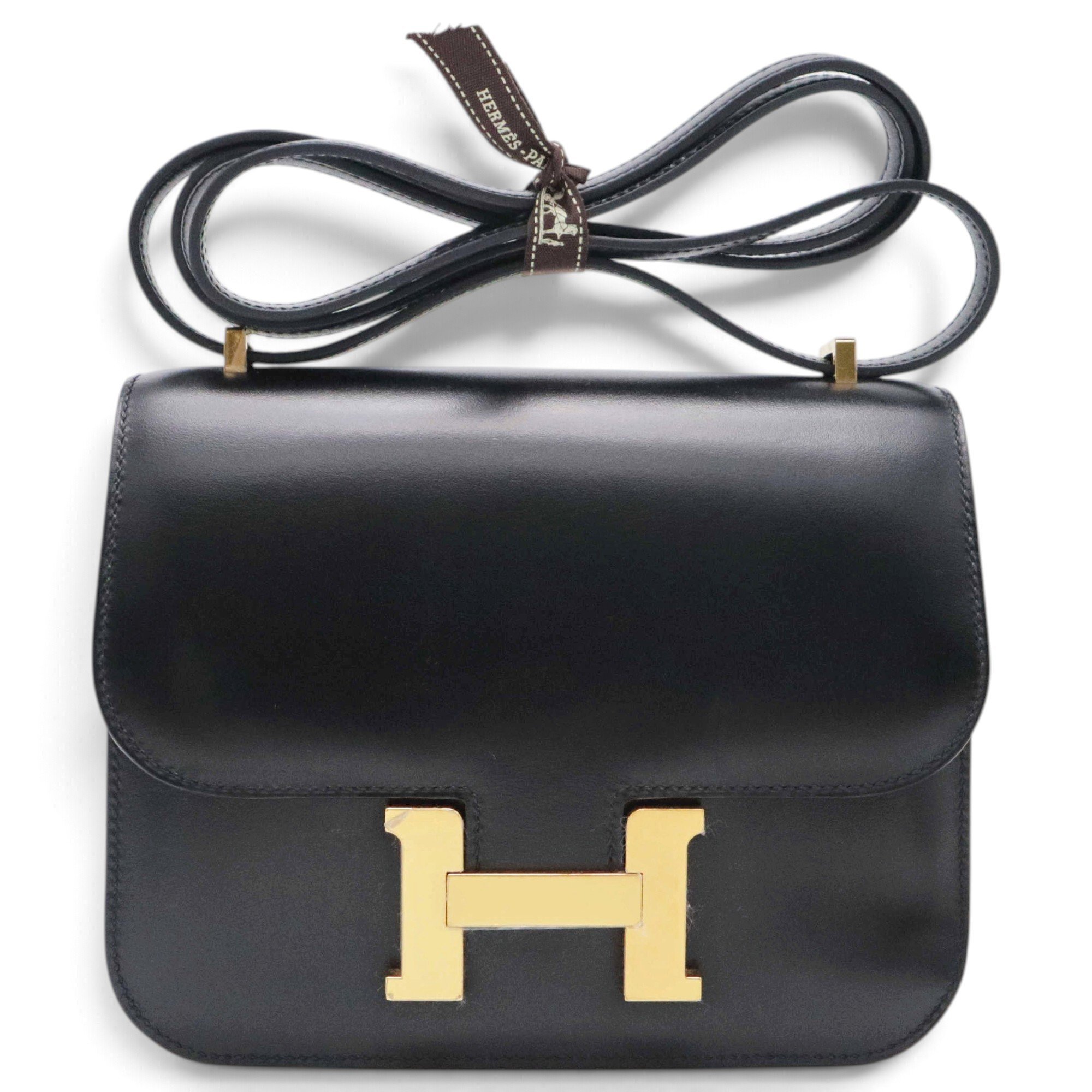 Constance leather crossbody bag