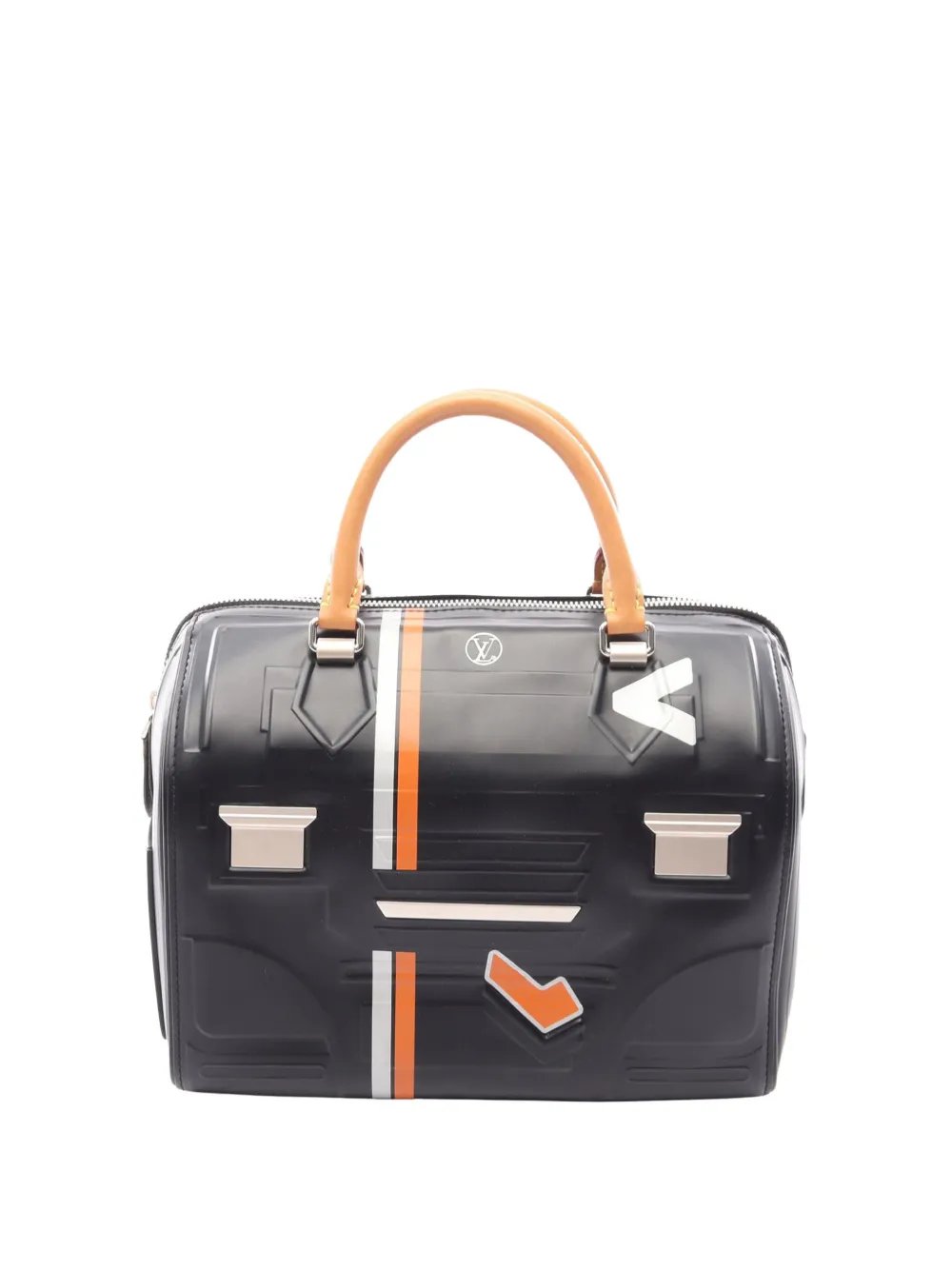 2017 Calfskin Space Speedy 25 boston bag