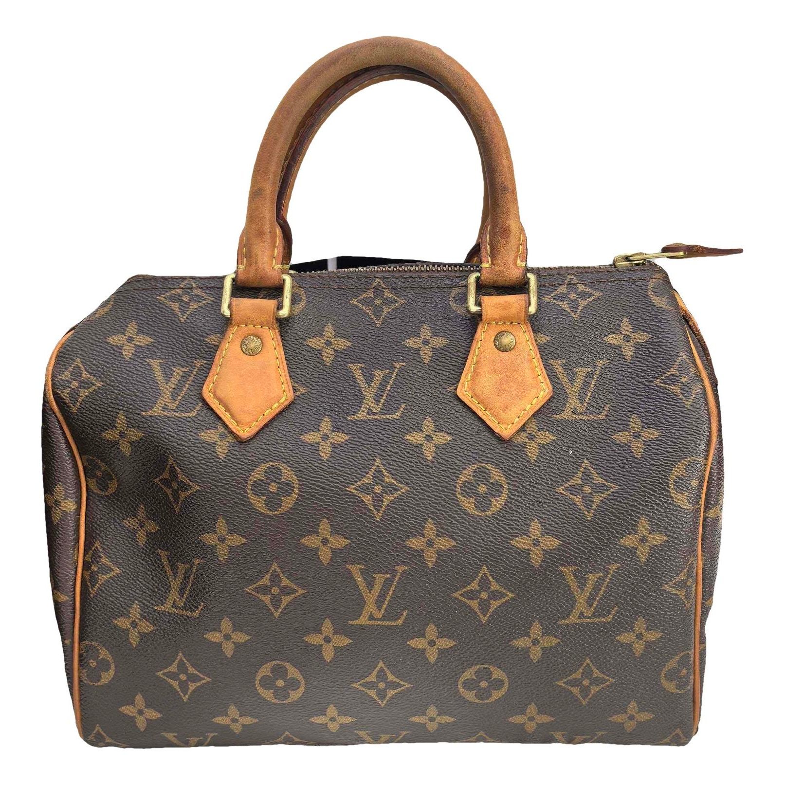 Speedy leather handbag