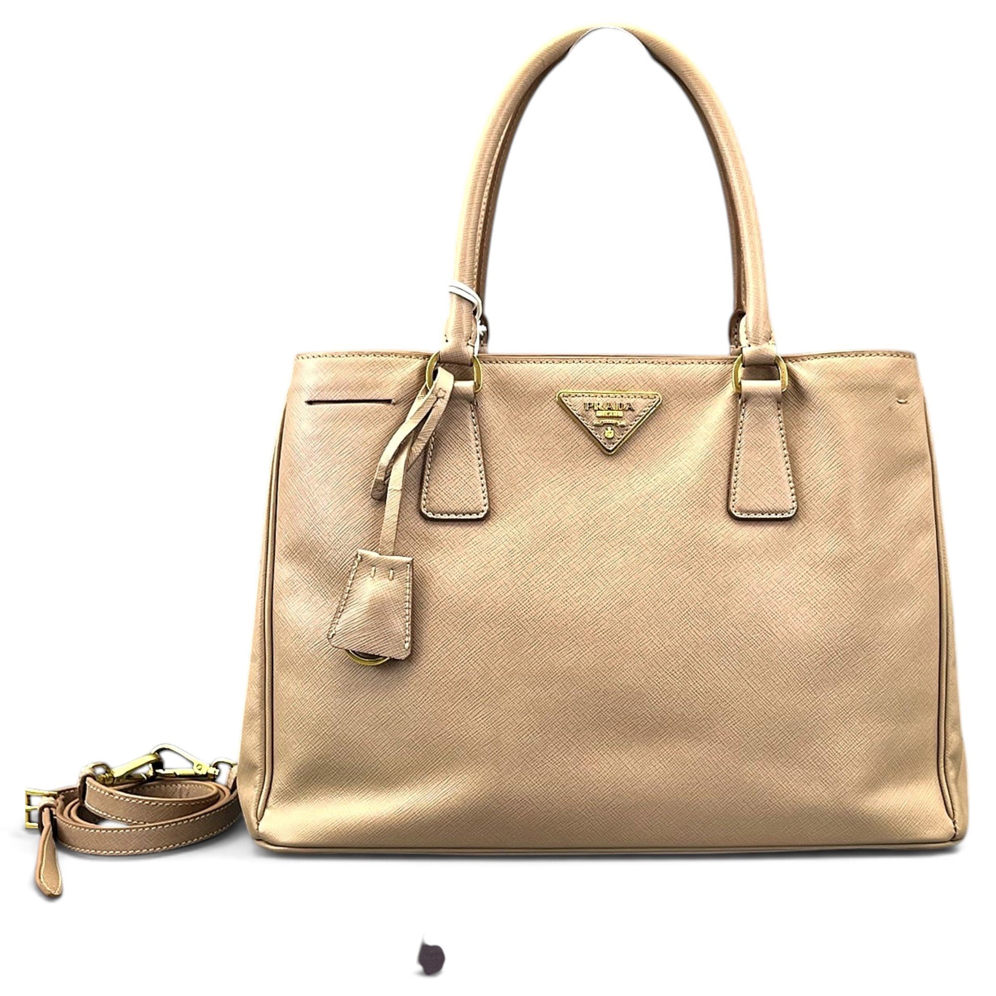 Galleria leather handbag