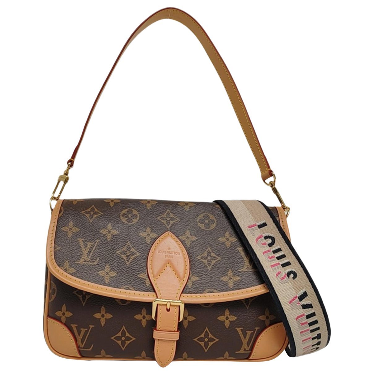Louis Vuitton Diane leather crossbody bag