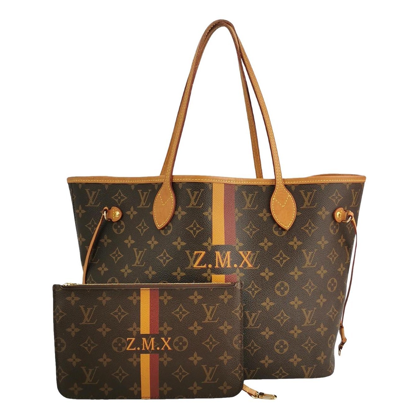 Neverfull leather handbag