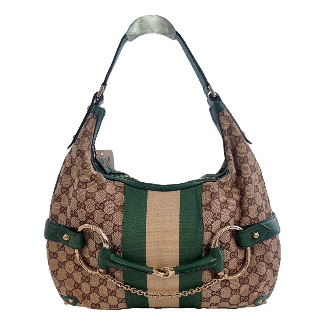 Horsebit Chain leather handbag