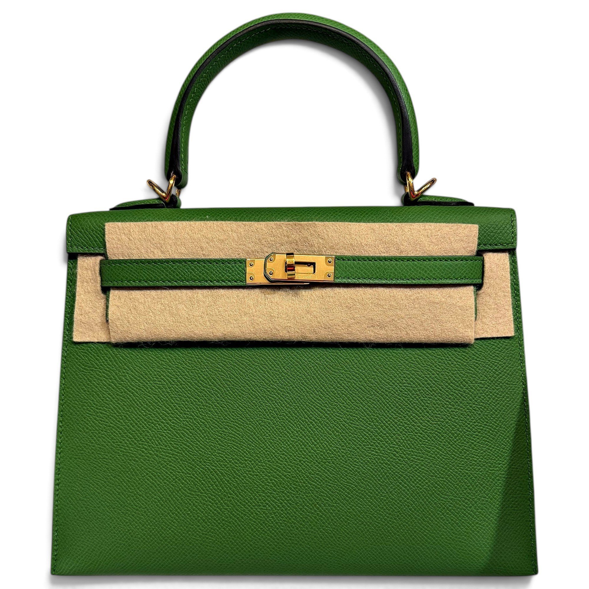 Kelly 25 leather handbag