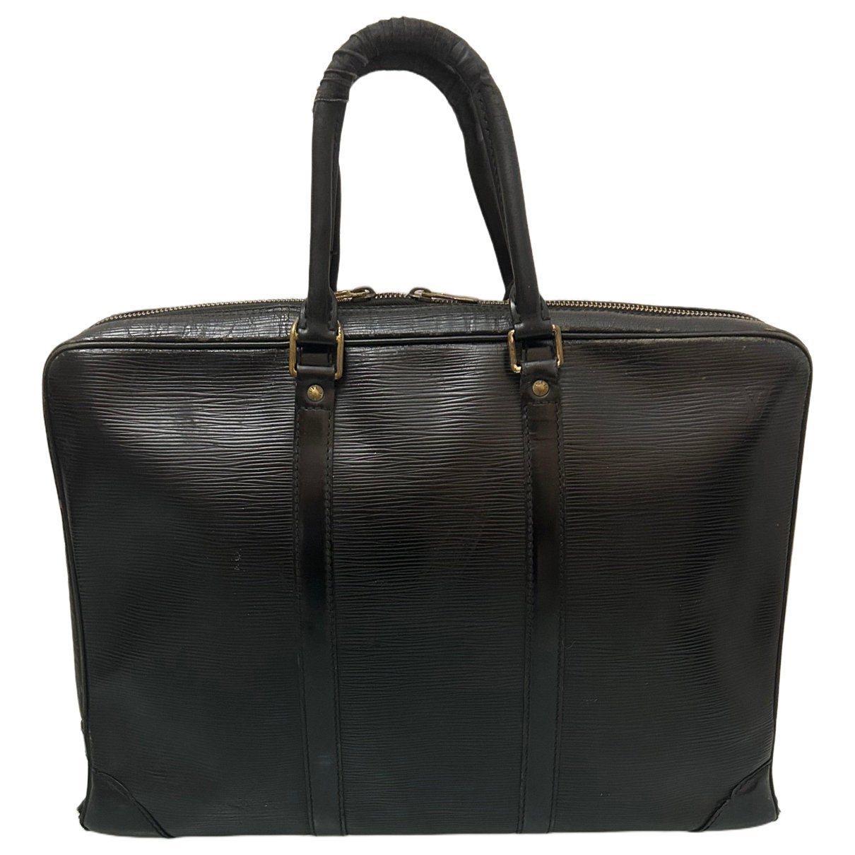 Porte Documents Voyage leather handbag