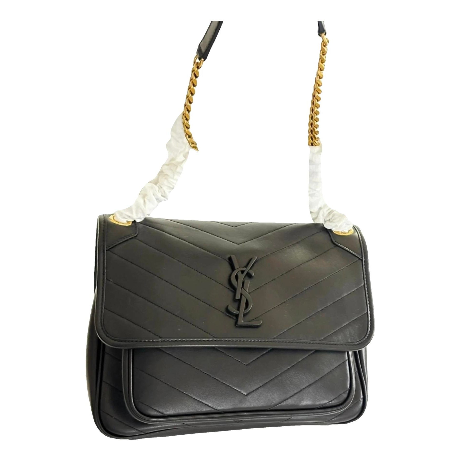 Niki leather crossbody bag