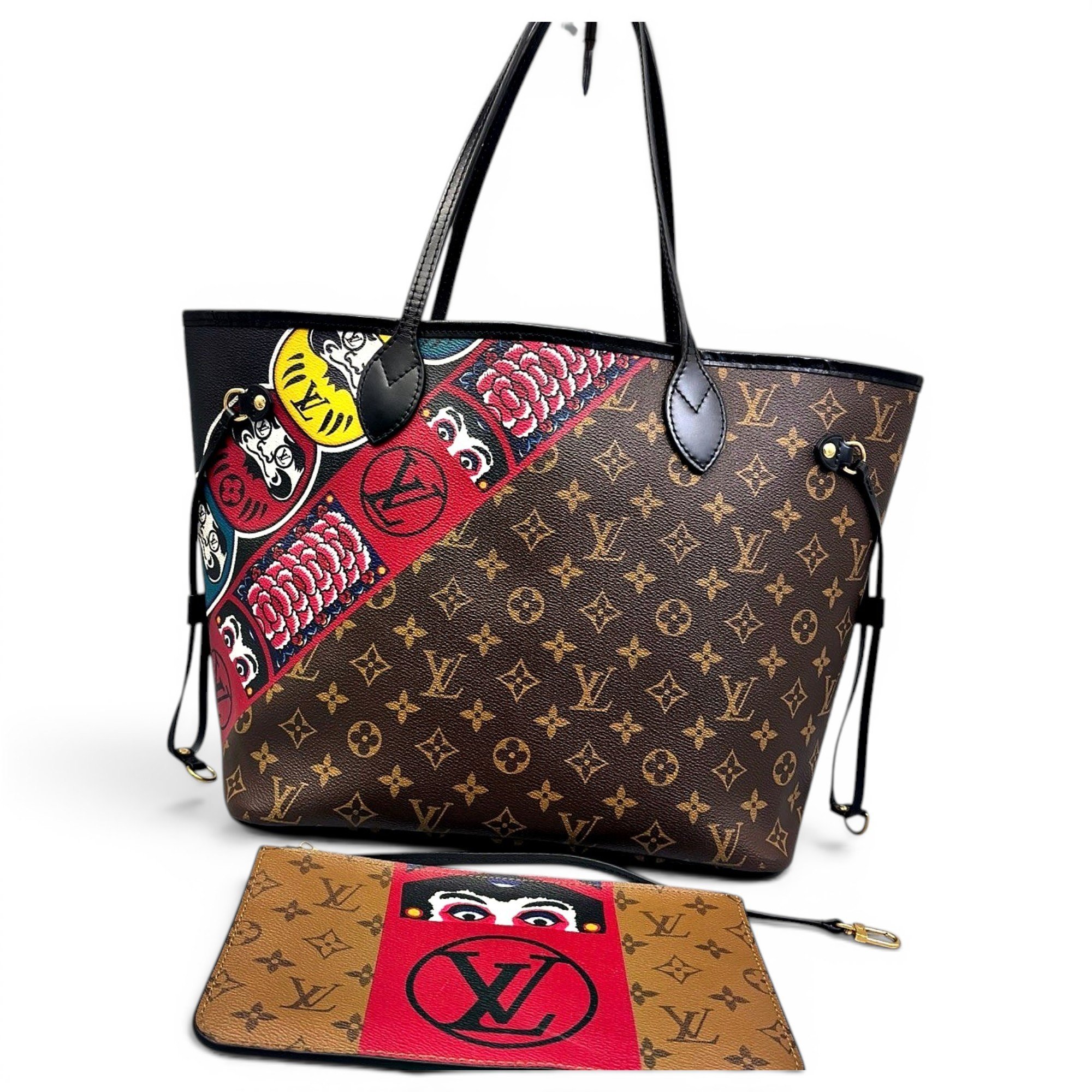 Neverfull leather tote