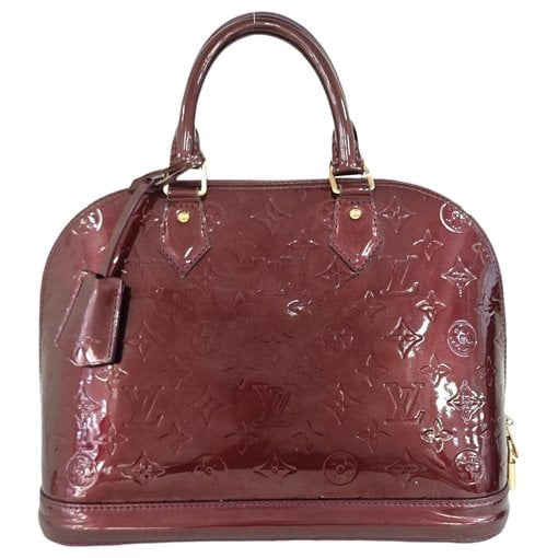 Alma patent leather handbag