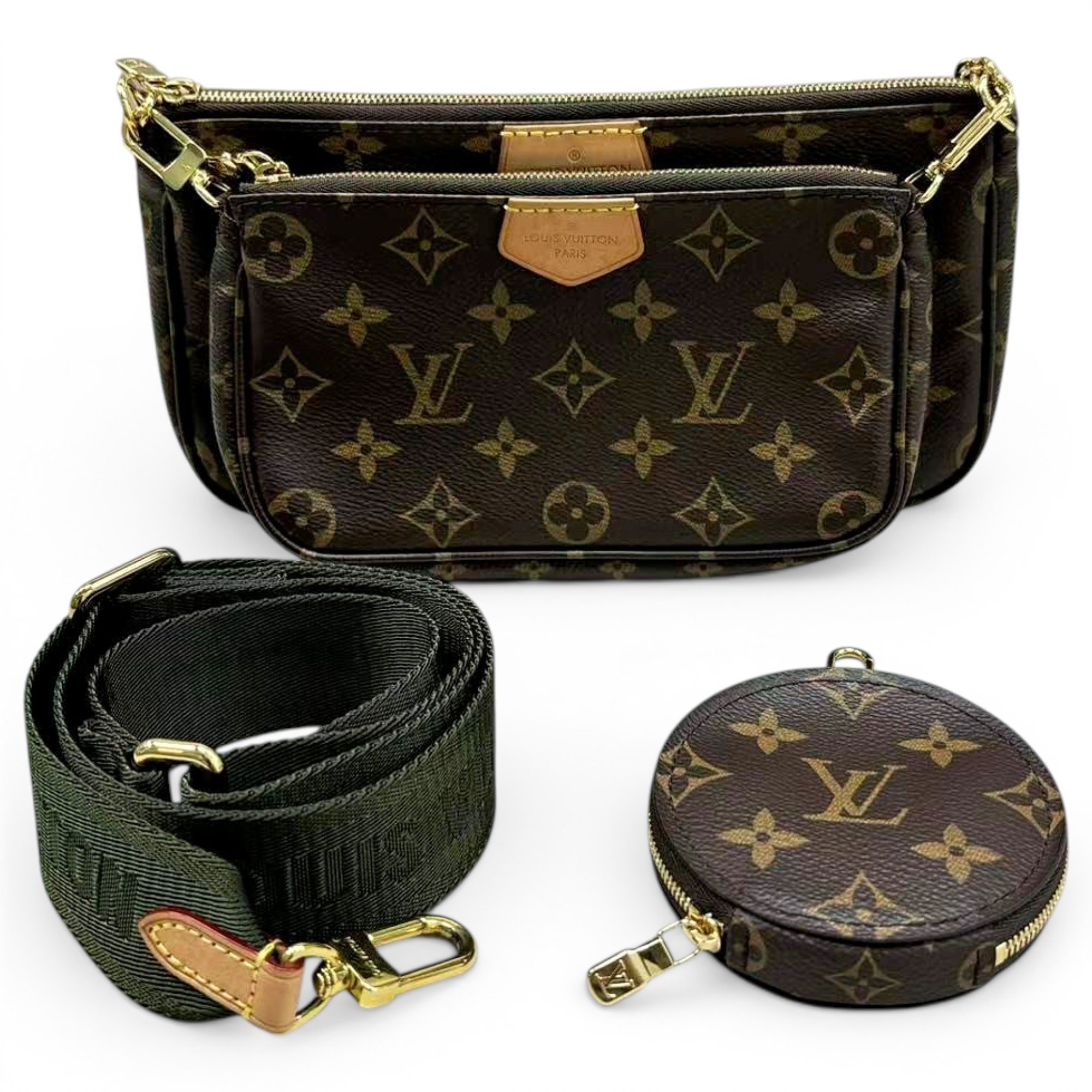 Multi Pochette Accessoires leather handbag