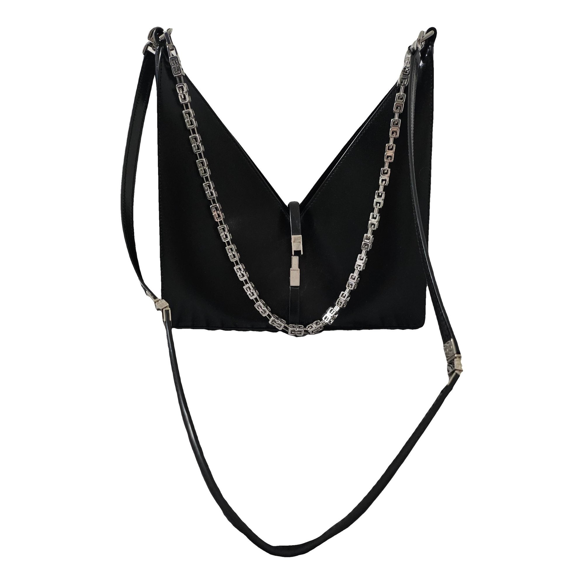 Cut Out leather handbag