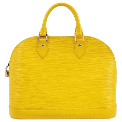 Alma leather handbag