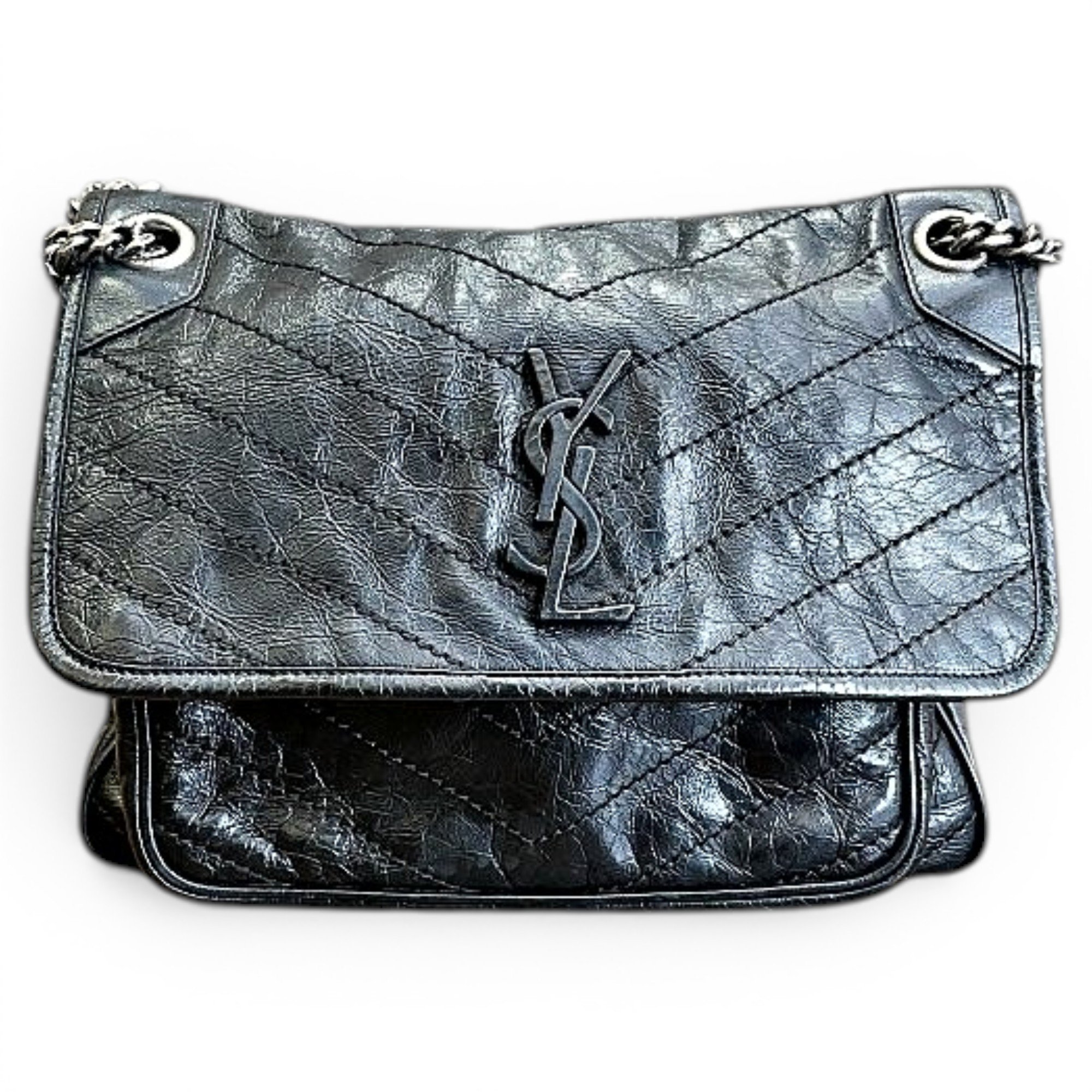 Niki leather crossbody bag
