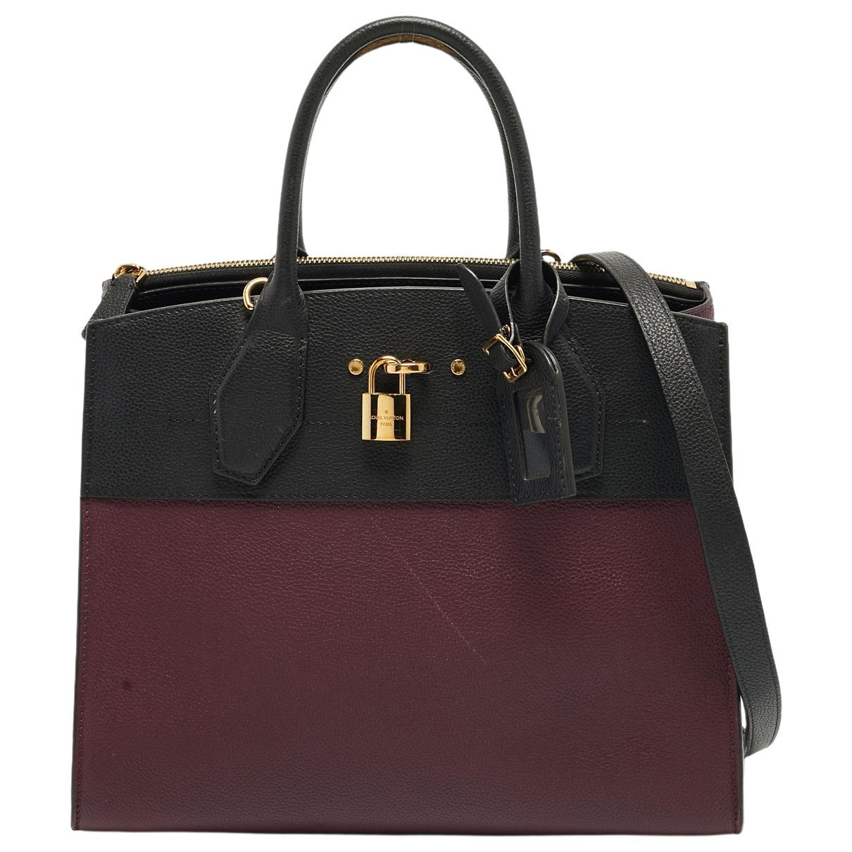 Leather tote