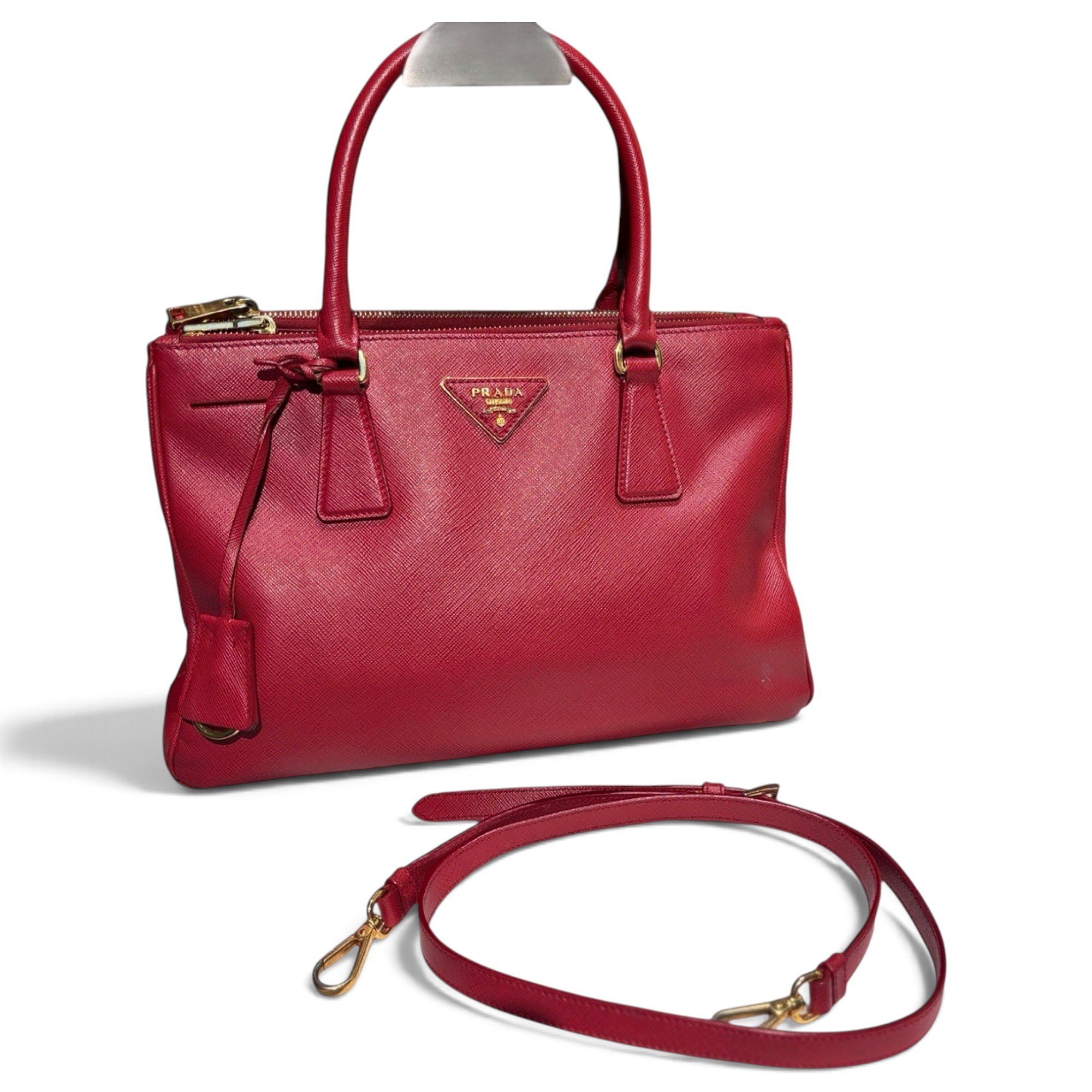 Galleria leather handbag