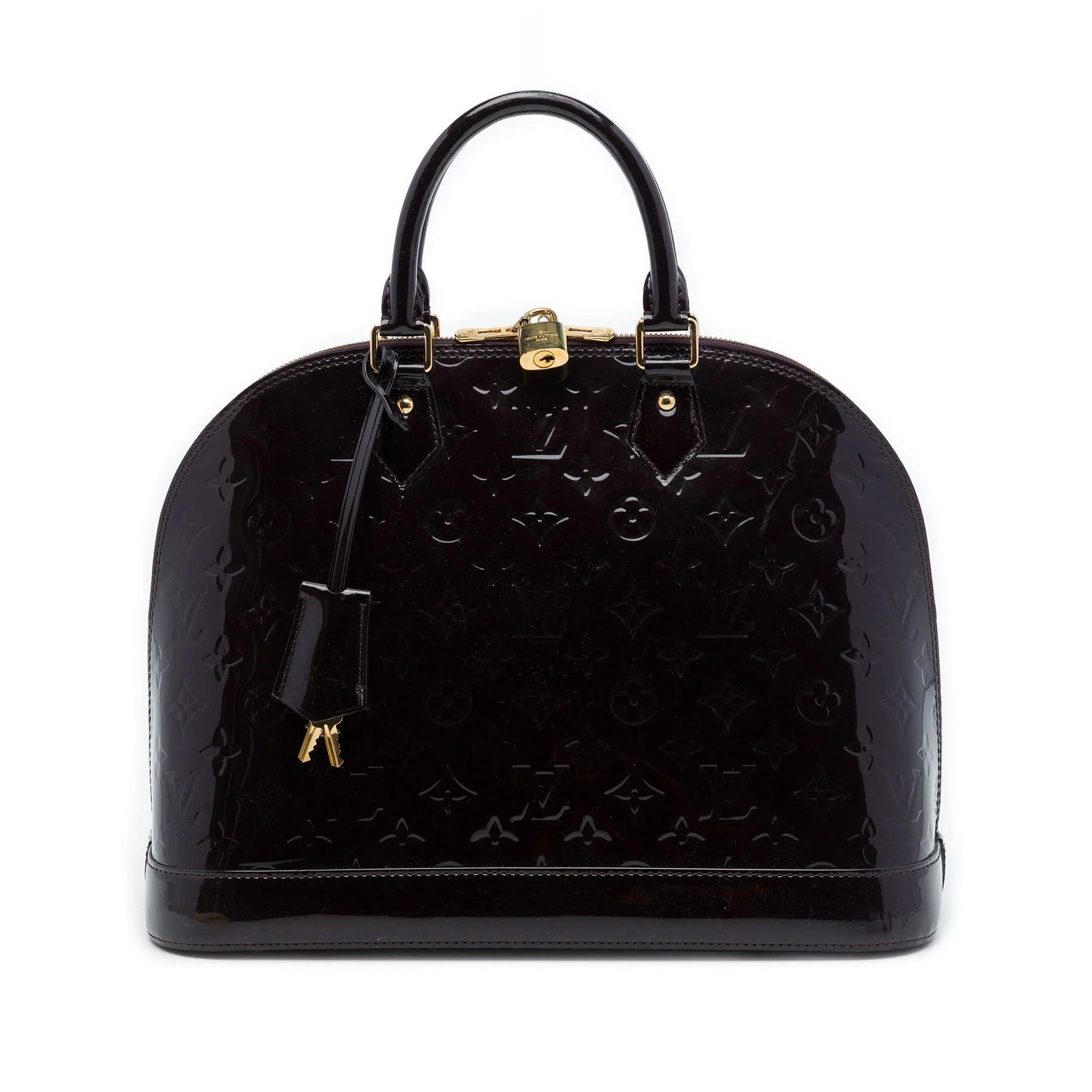 Alma leather handbag