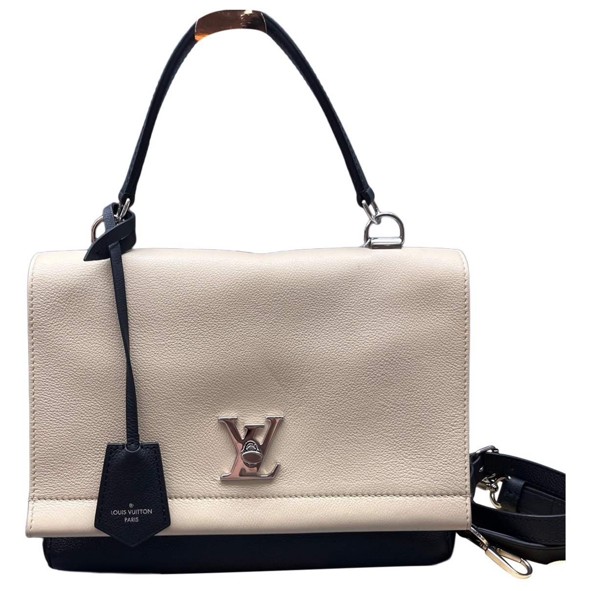 Lockme leather handbag
