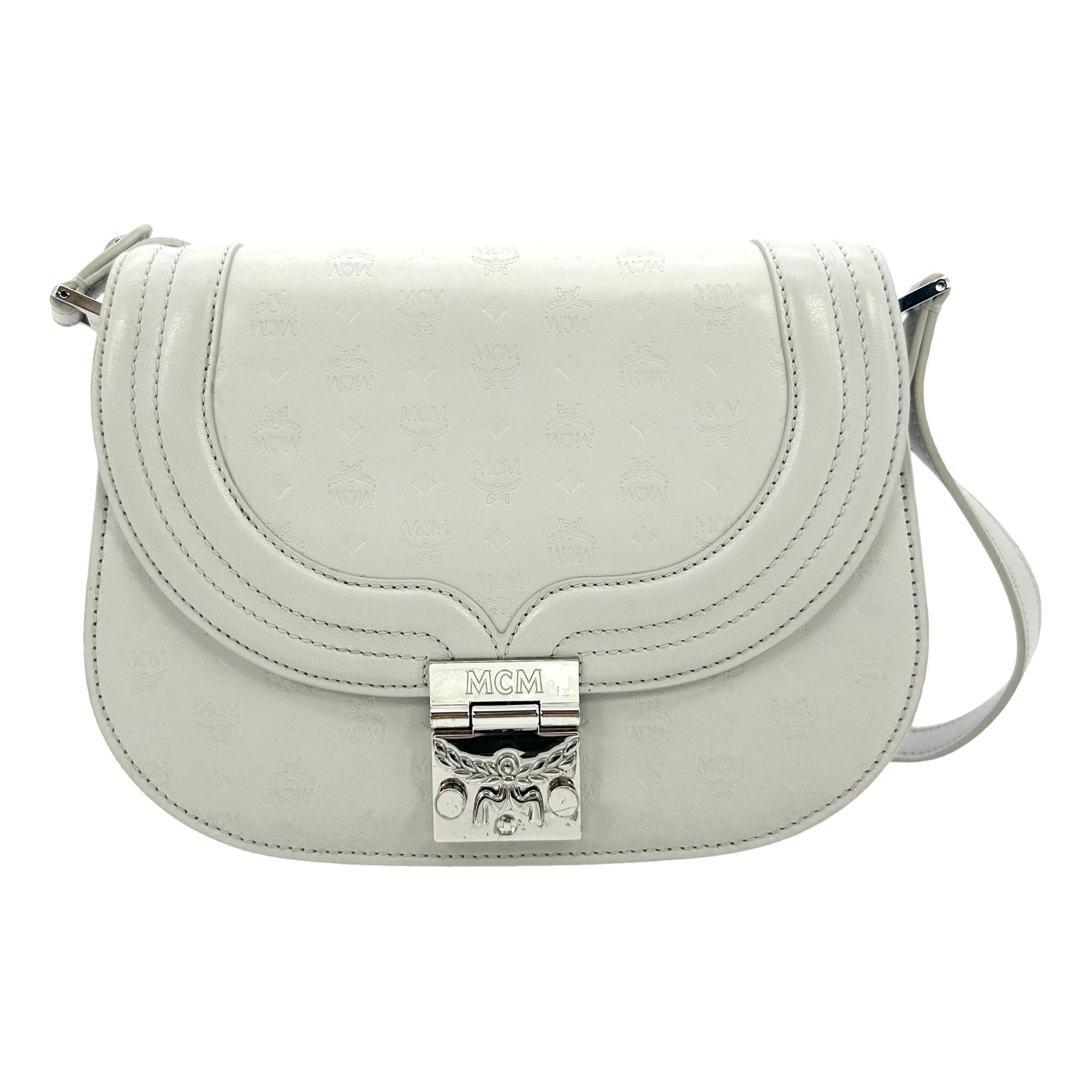 MCM Patricia leather crossbody bag