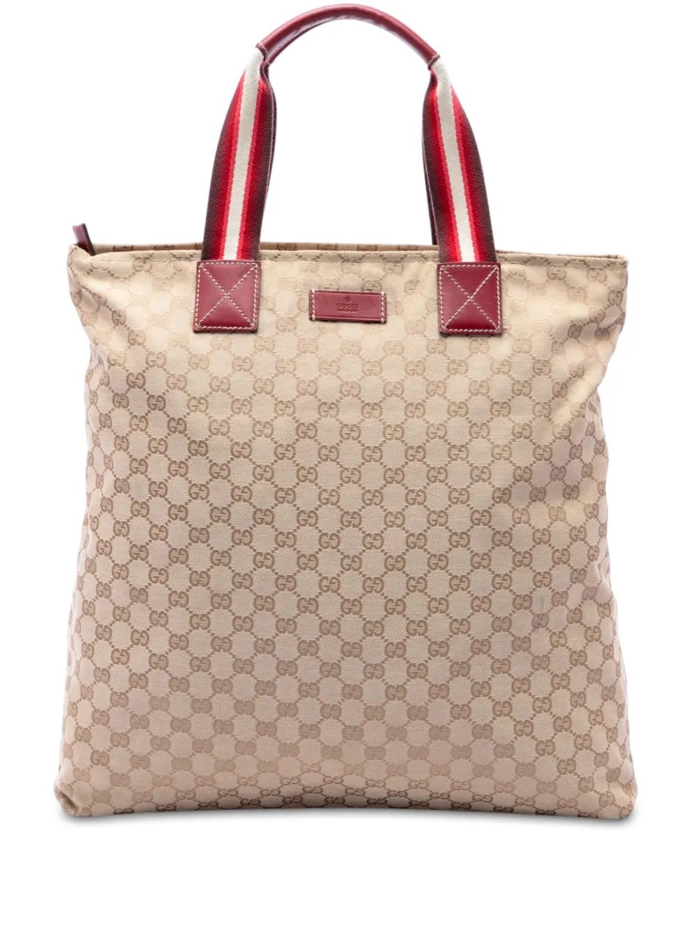 2016-2026 GG Canvas Web Vertical tote bag