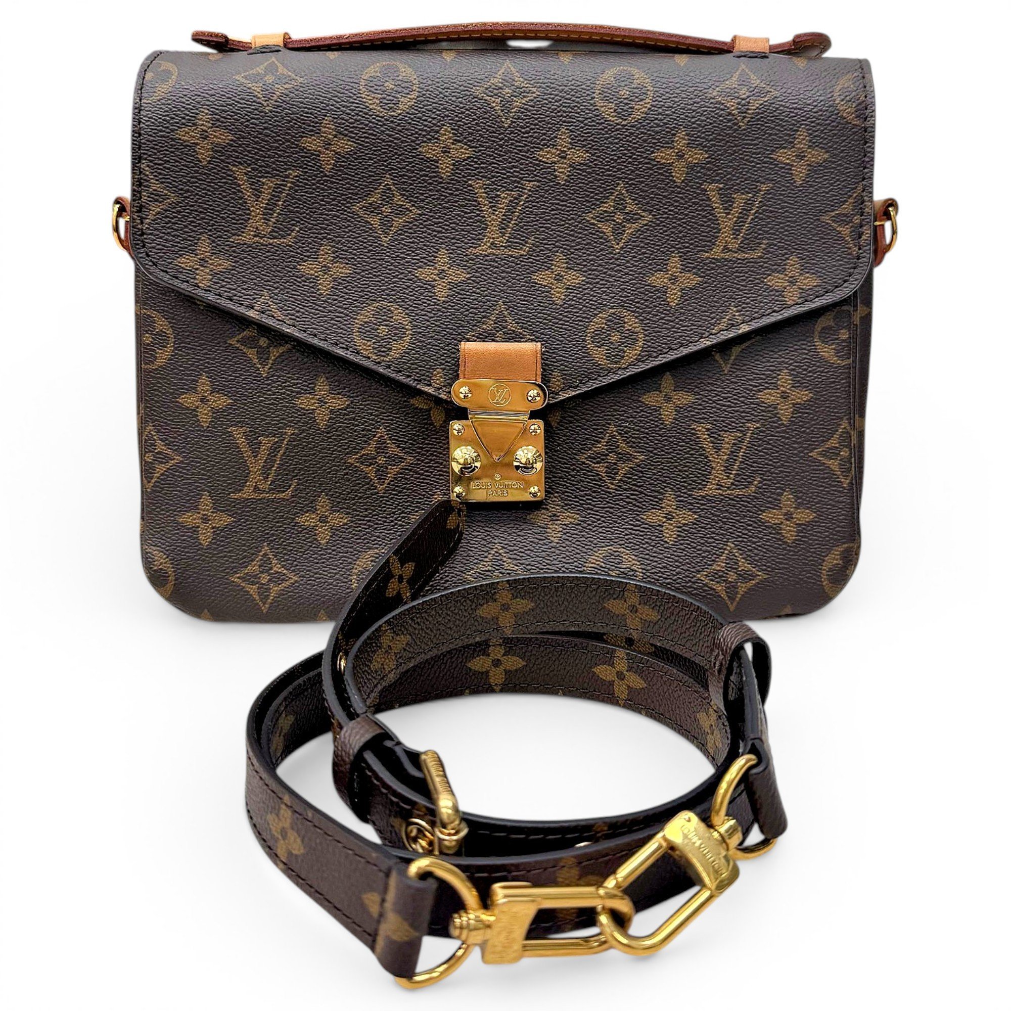 Metis leather handbag