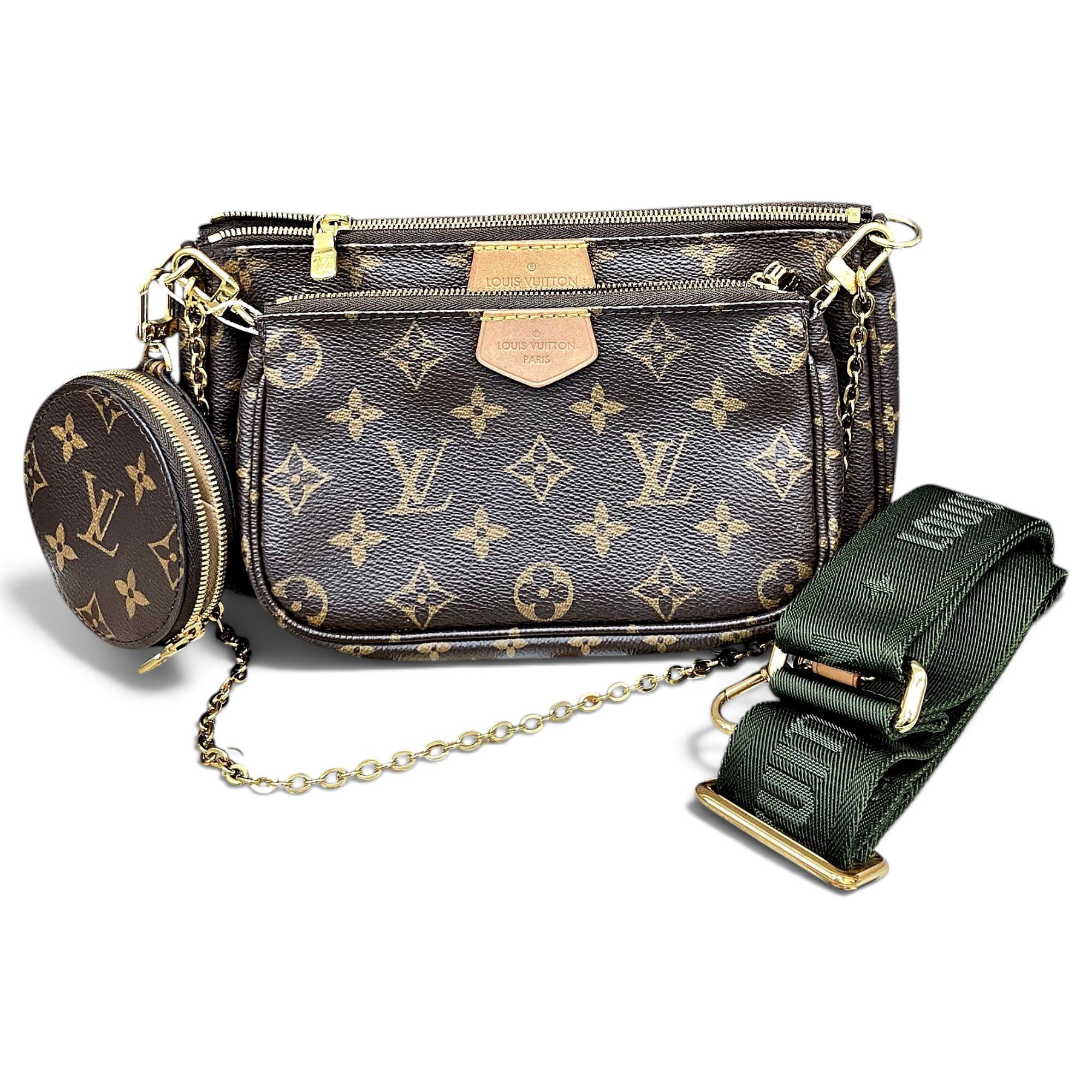 Multi Pochette Accessoires leather handbag