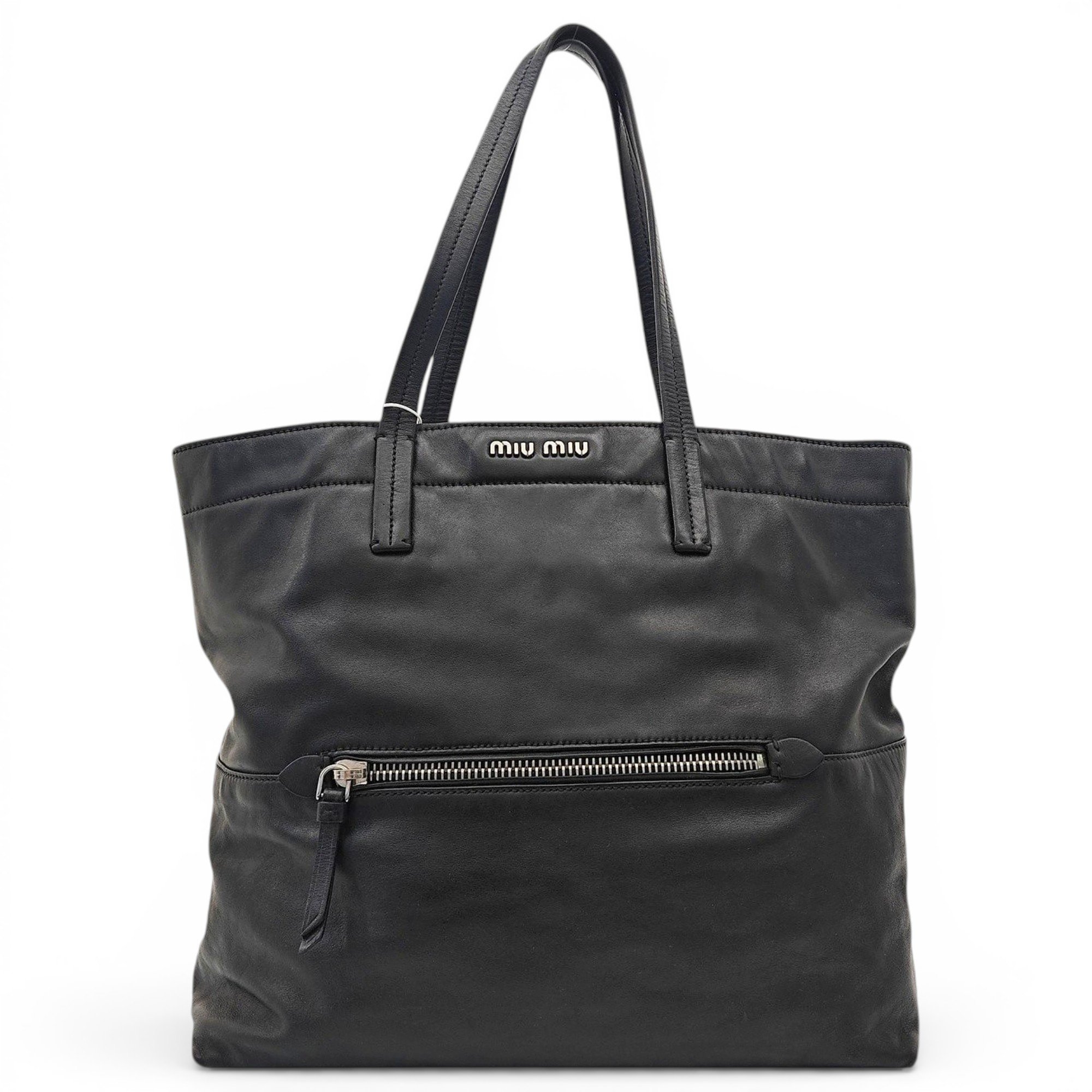 Leather handbag