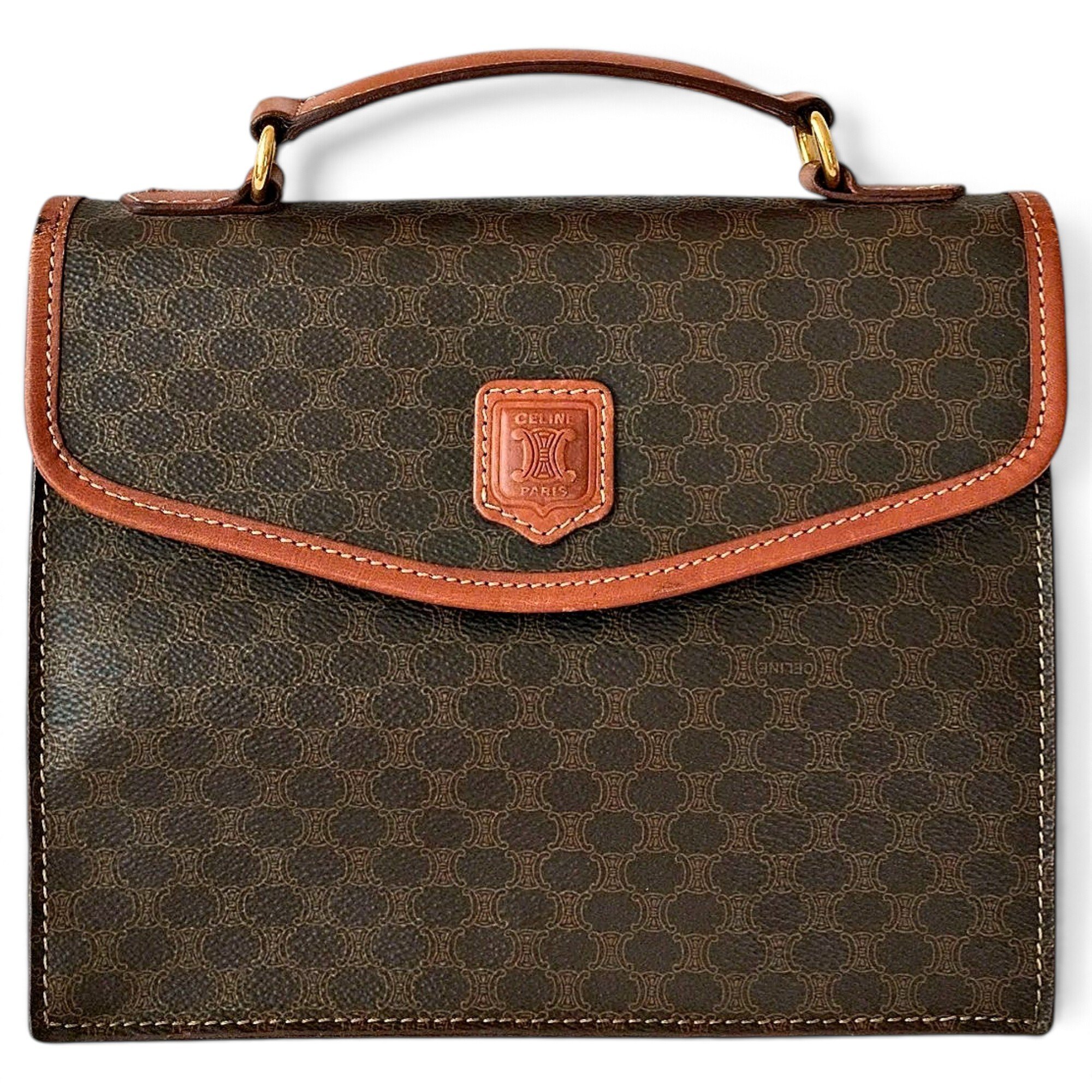 Leather handbag