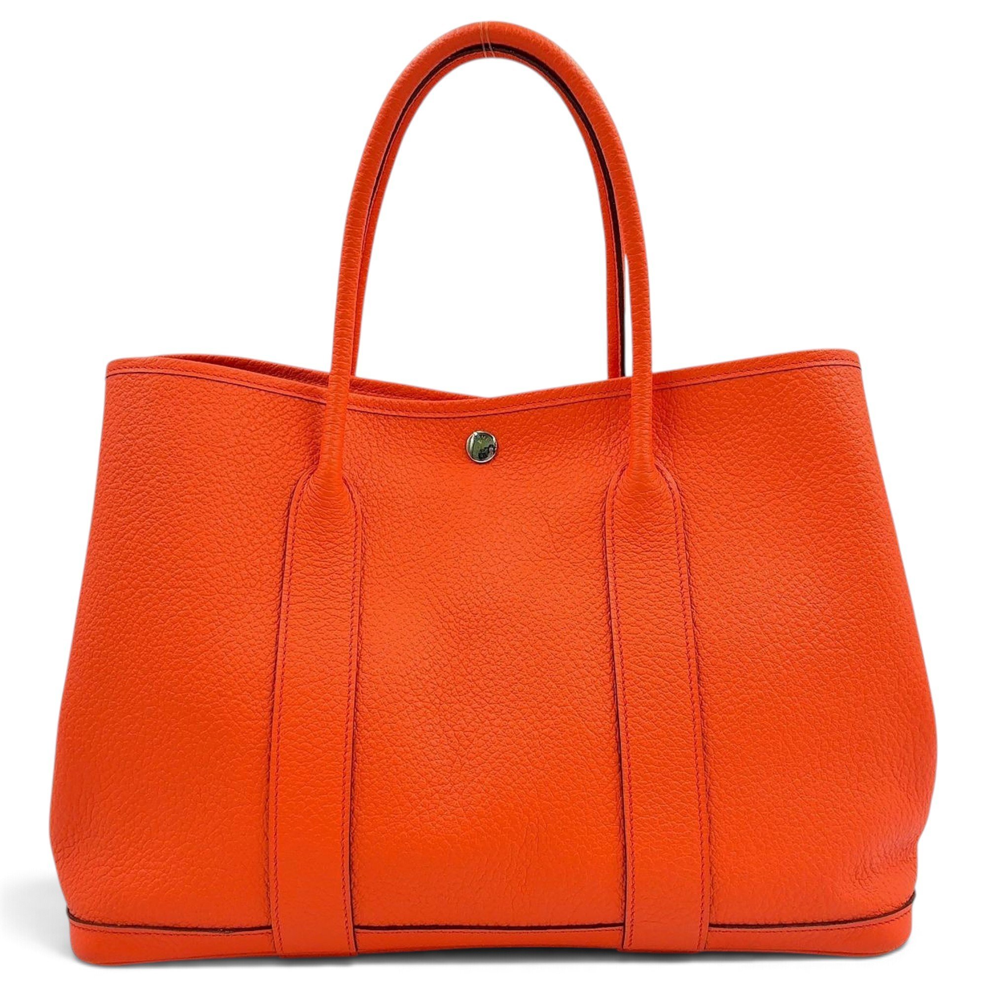 Hermes Garden Party Handbag Orange