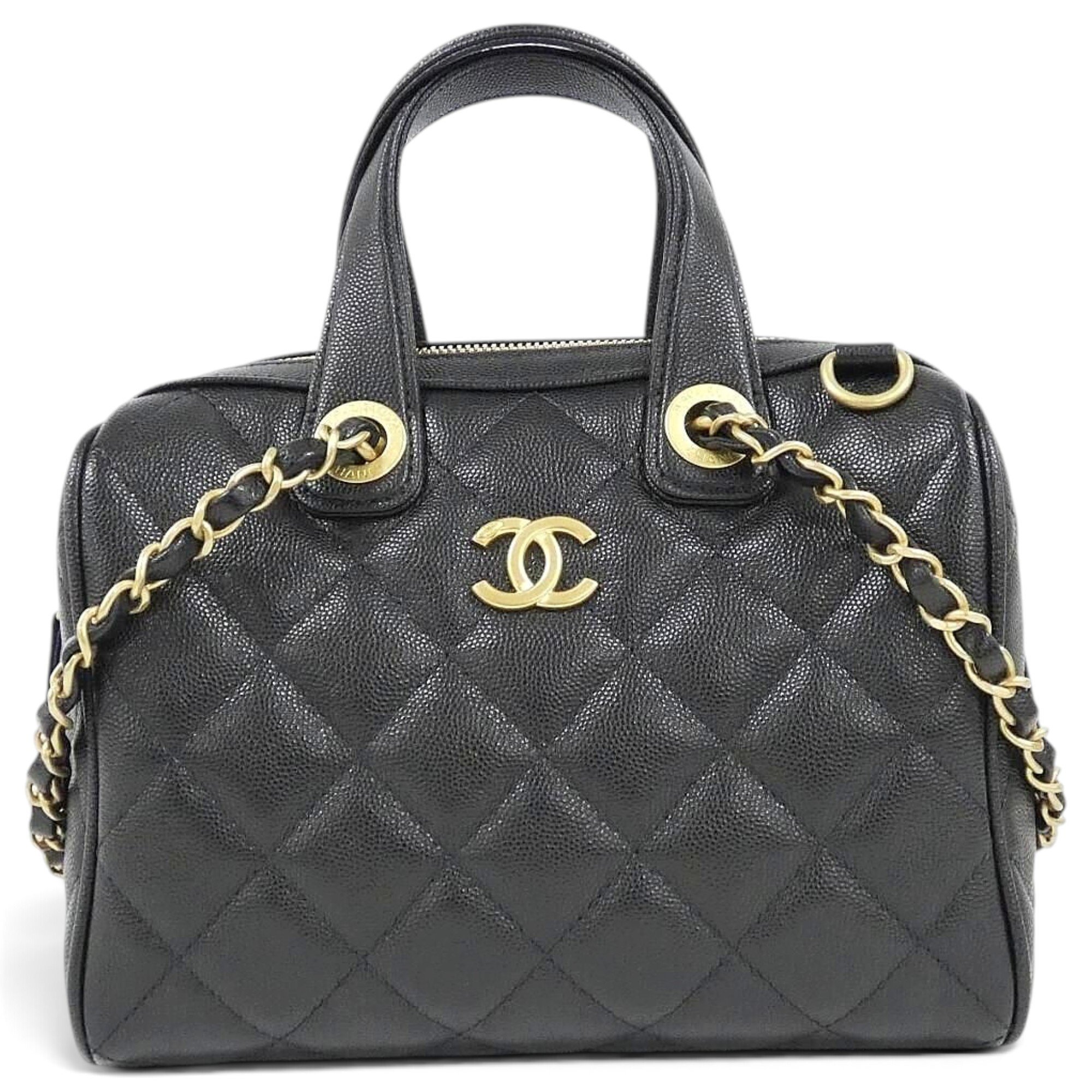 Leather handbag