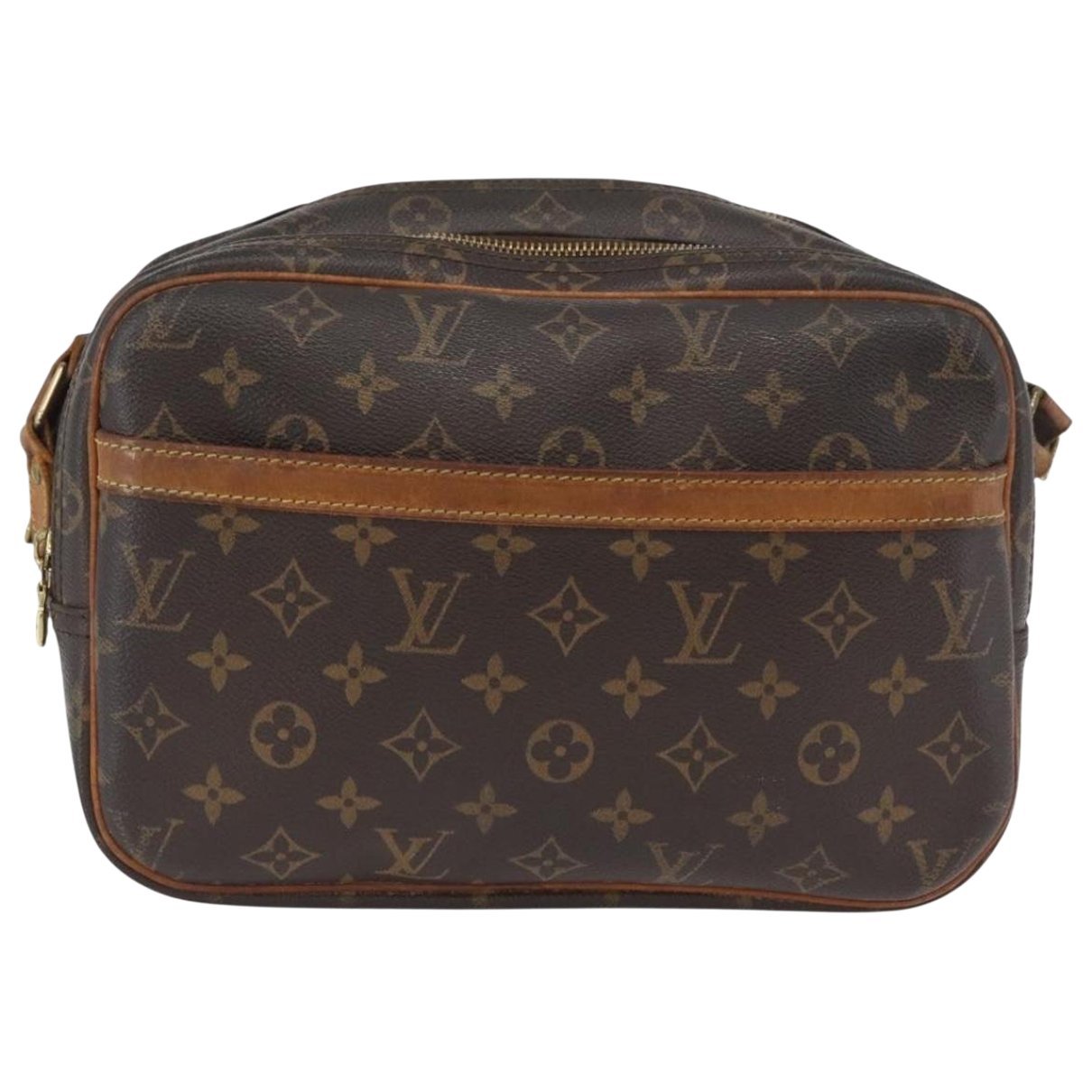 Reporter leather handbag