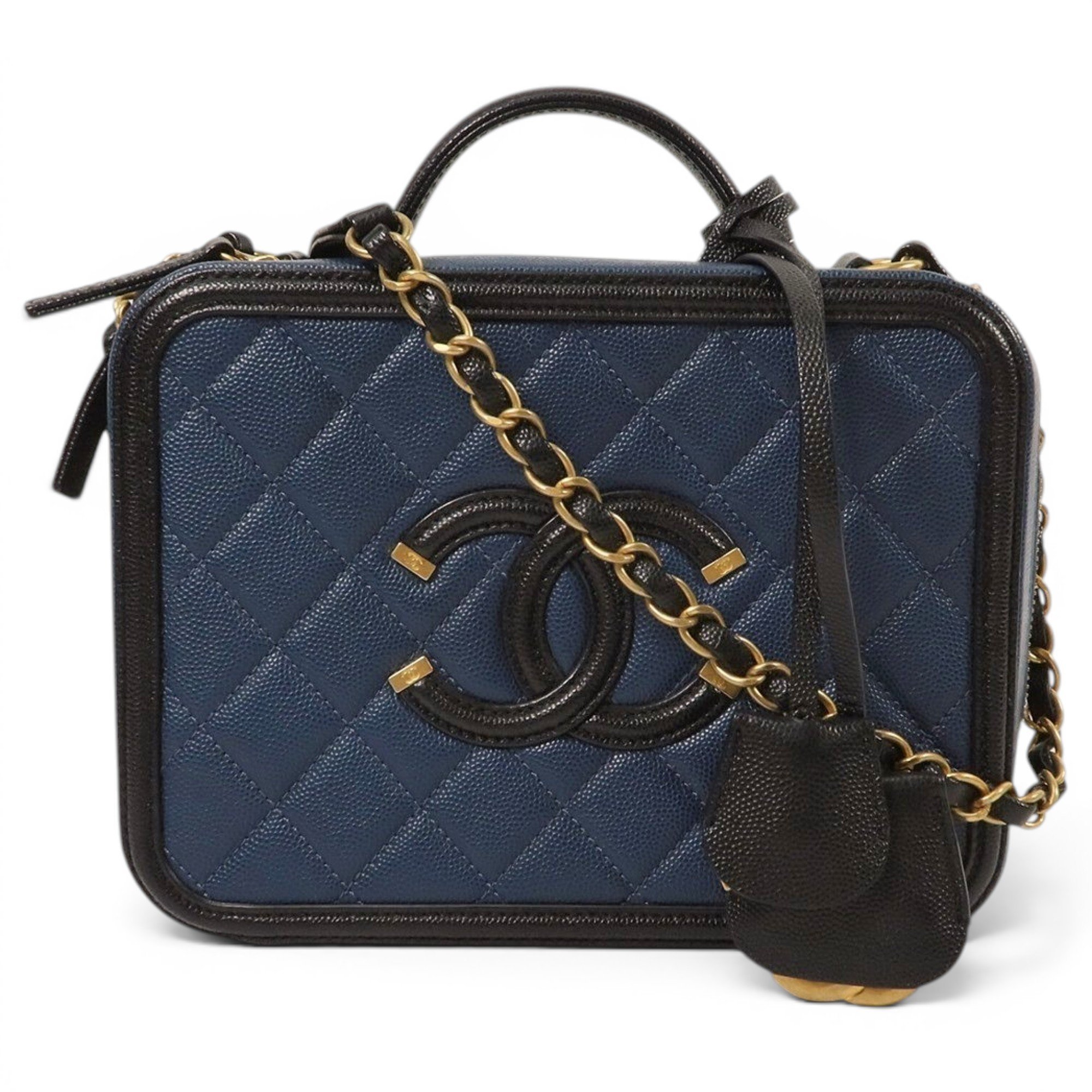 Vanity leather mini bag