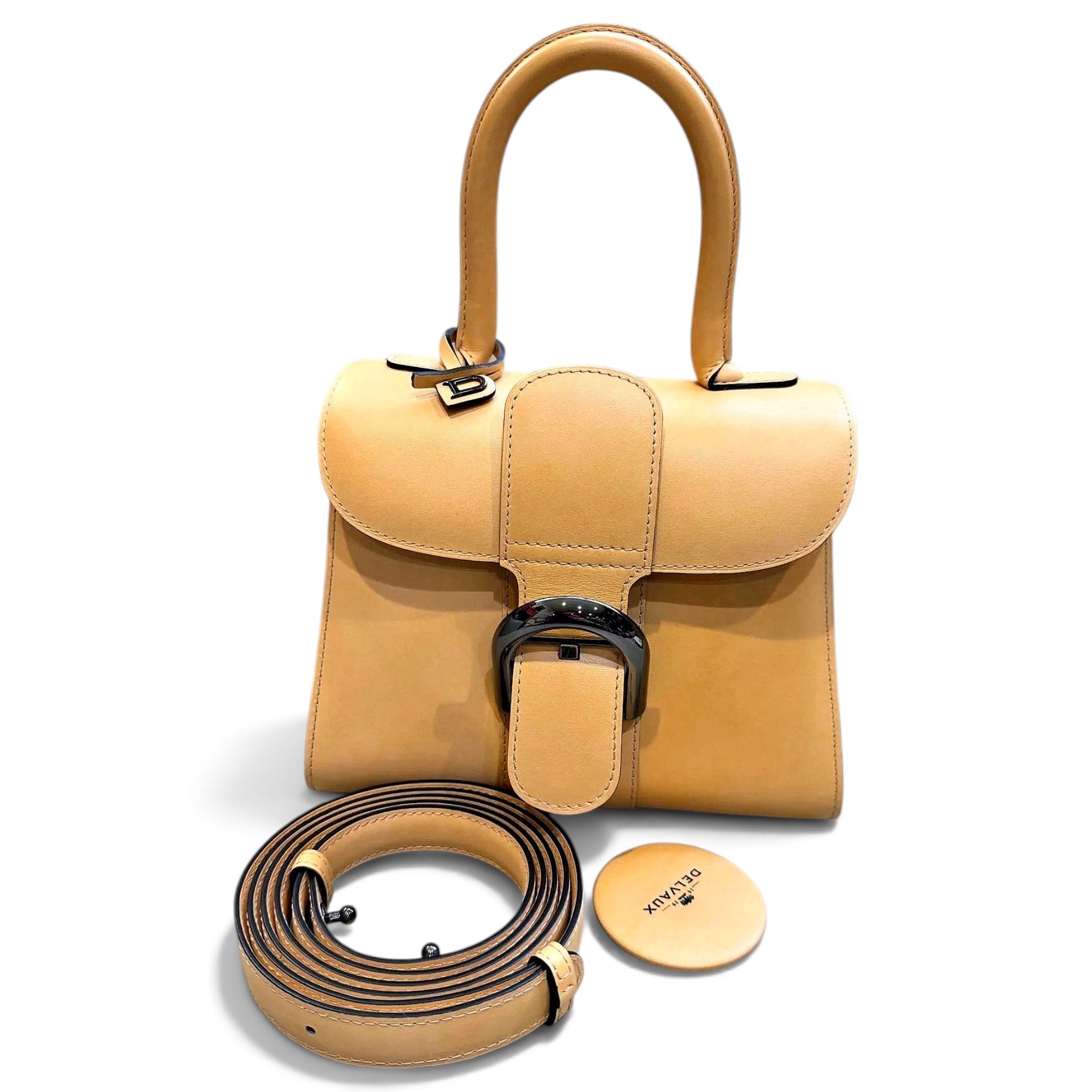 Brillant leather handbag