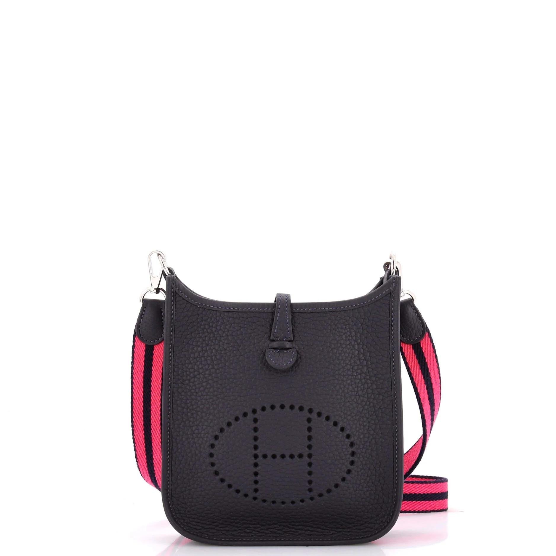 Mini Evelyne leather crossbody bag